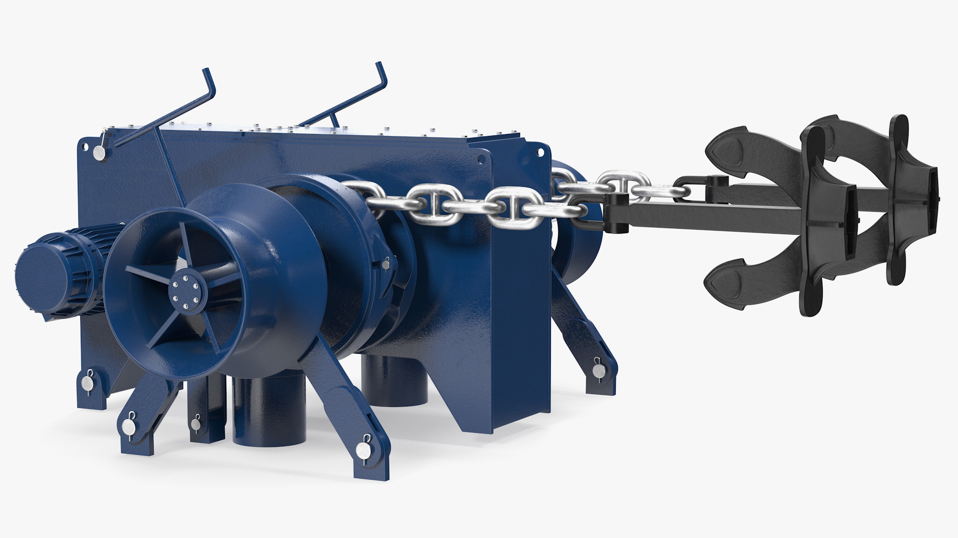 Marine Anchor Windlass 3D