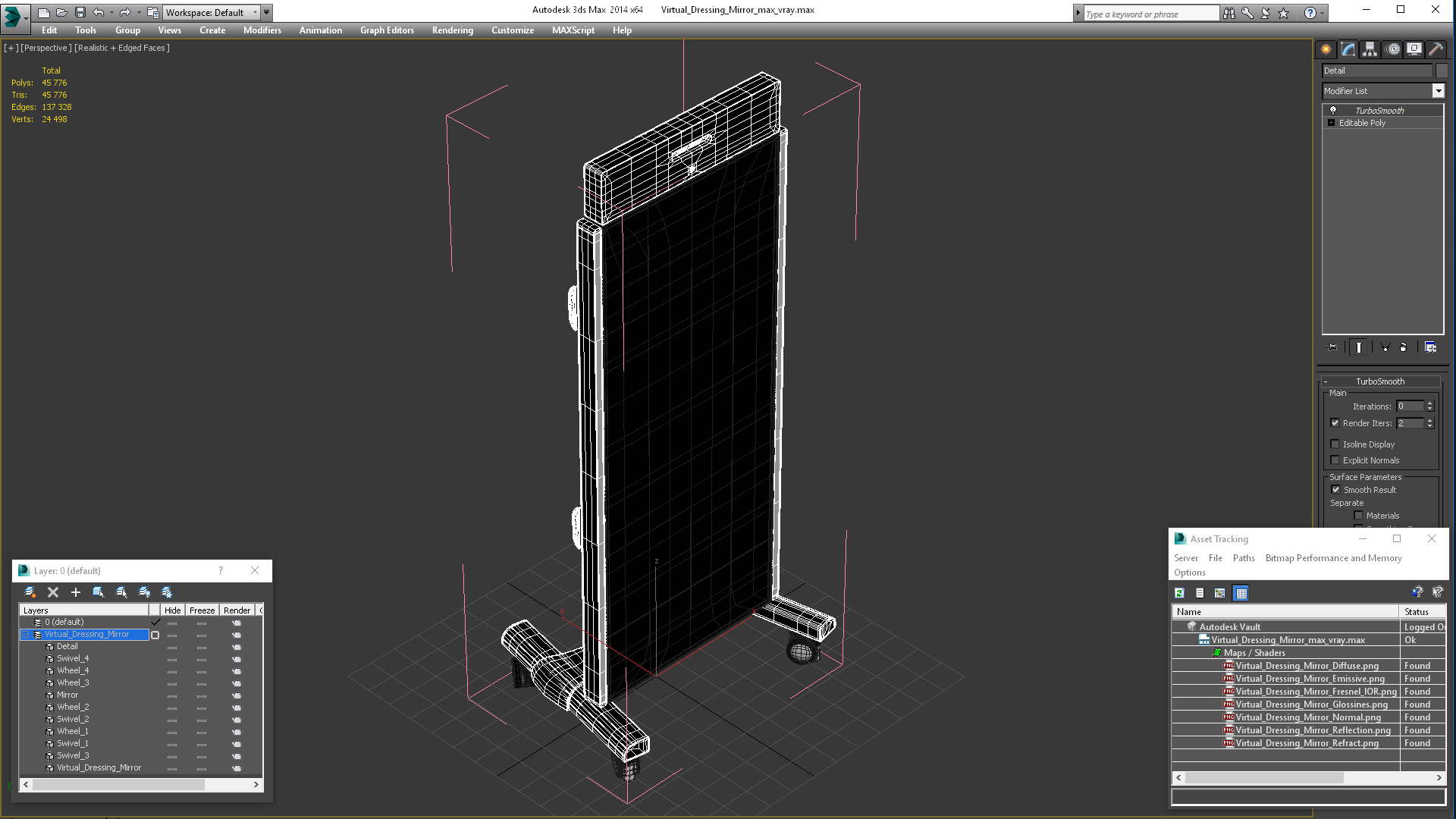 3D Virtual Dressing Mirror model