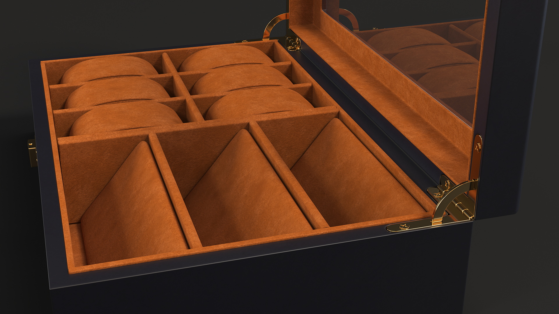 Box for Watches and Glasses 3D