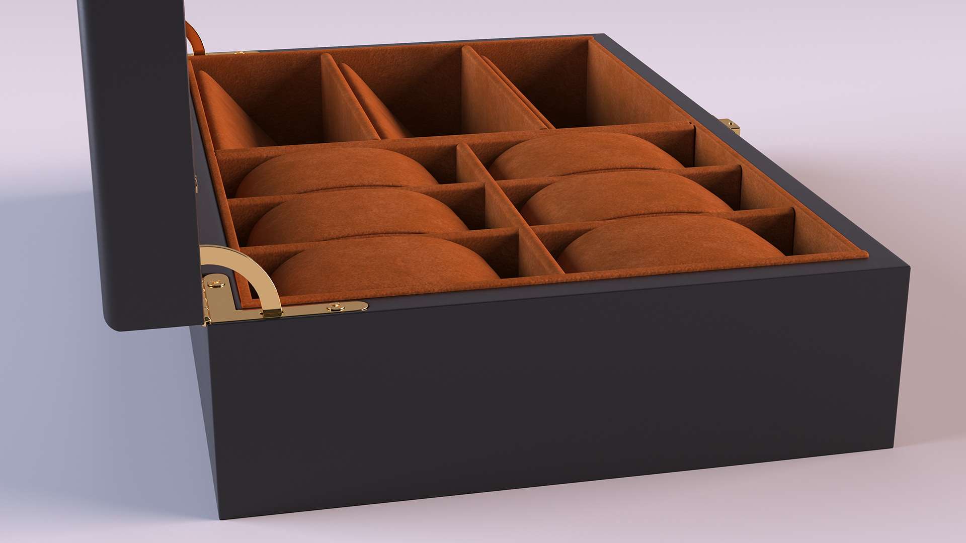 Box for Watches and Glasses 3D