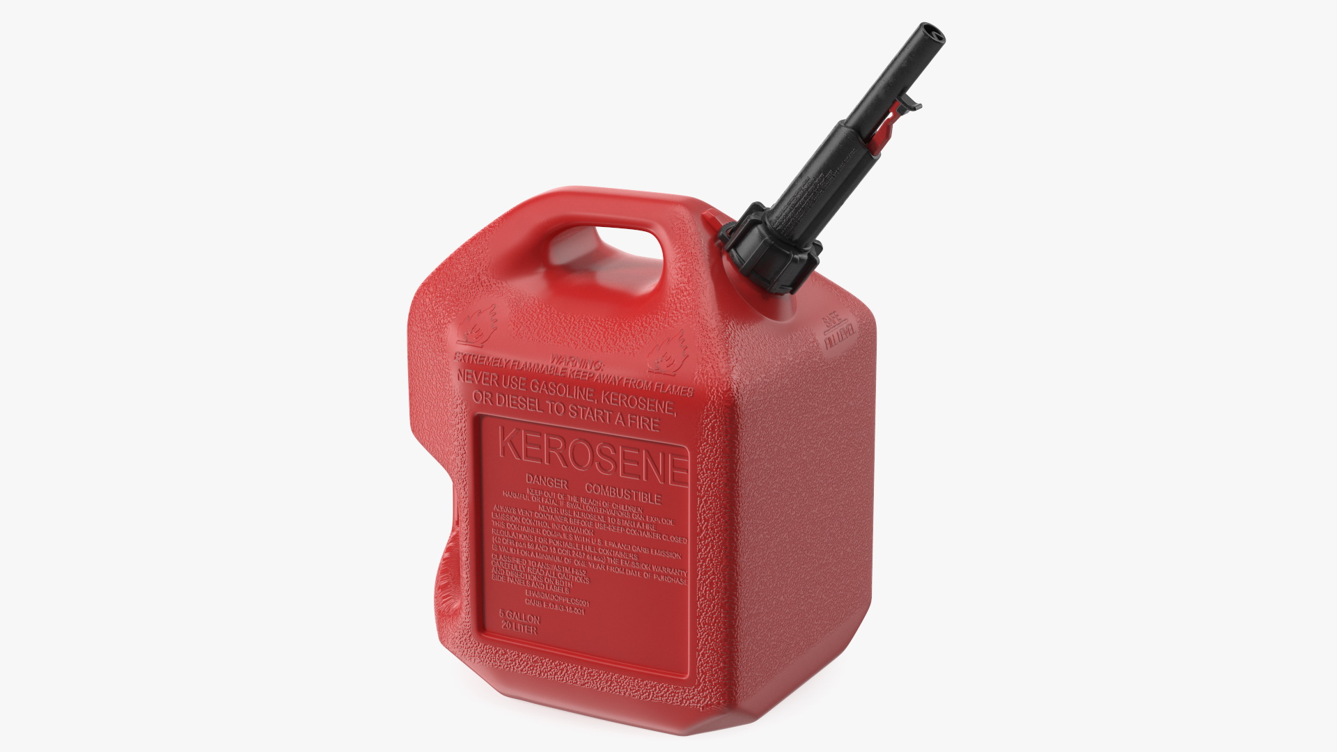 3D 5 Gallon Kerosene Can