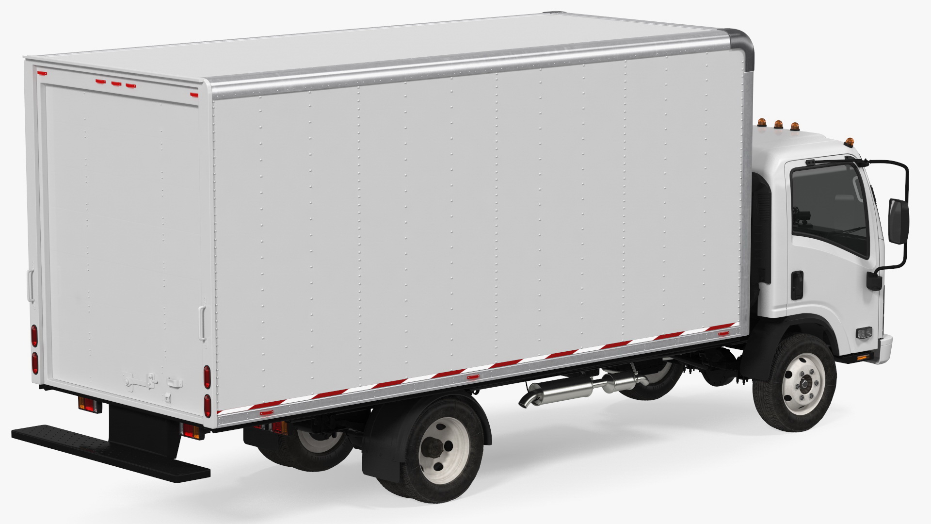 Freight Scanner HCVG with Isuzu Truck Rigged 3D model