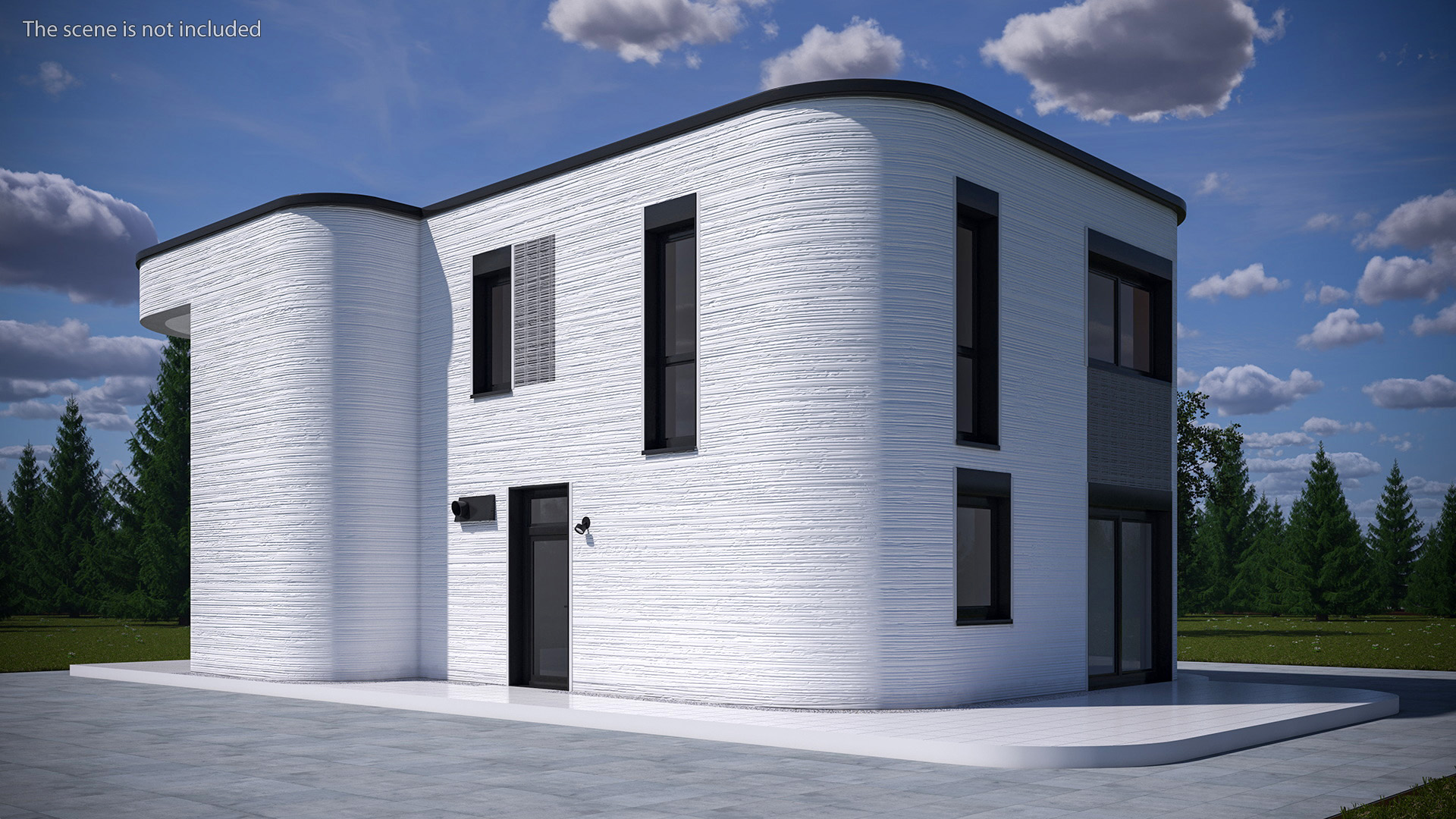 3D model 3D Printed House Exterior