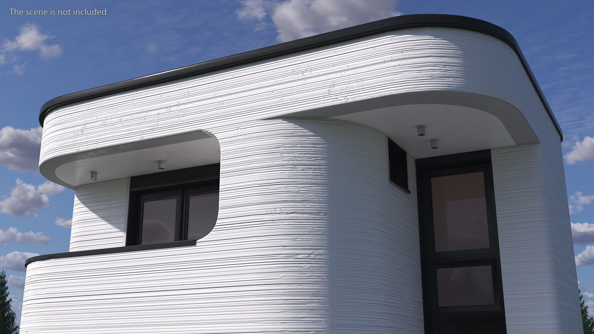 3D model 3D Printed House Exterior