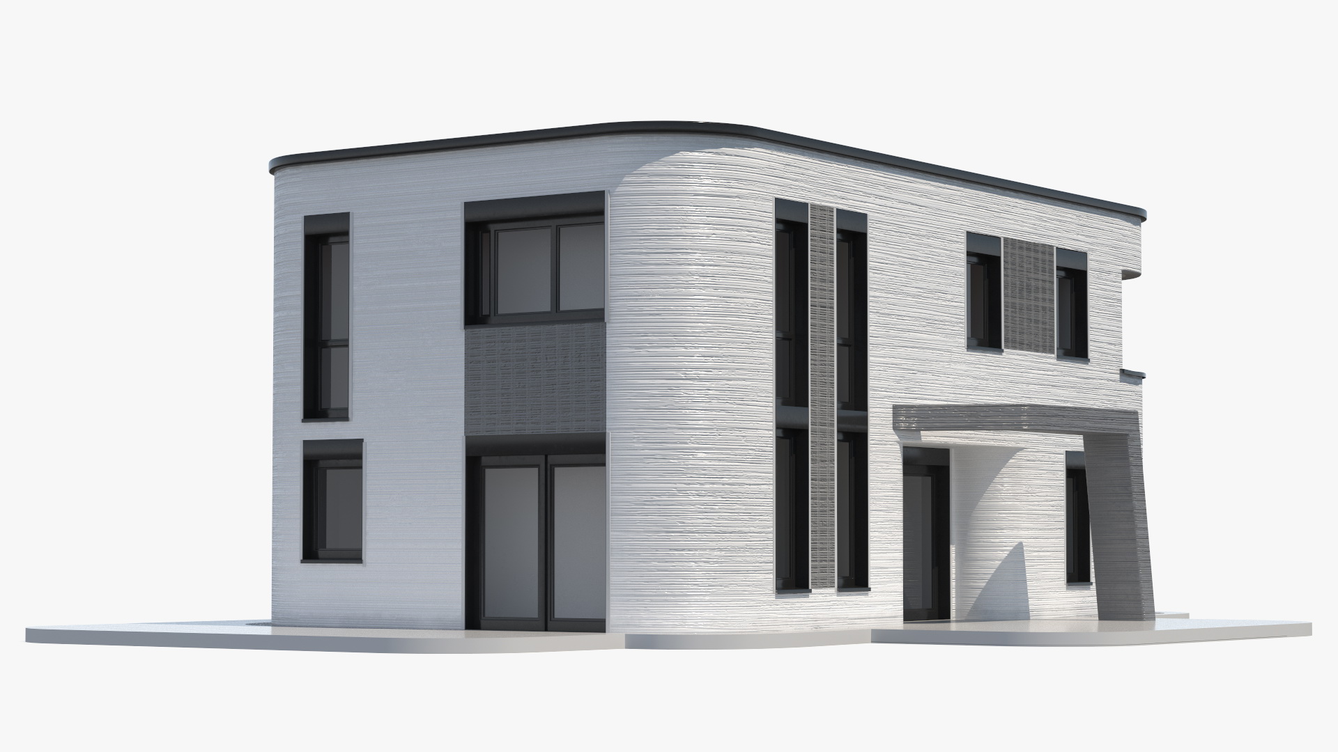 3D model 3D Printed House Exterior