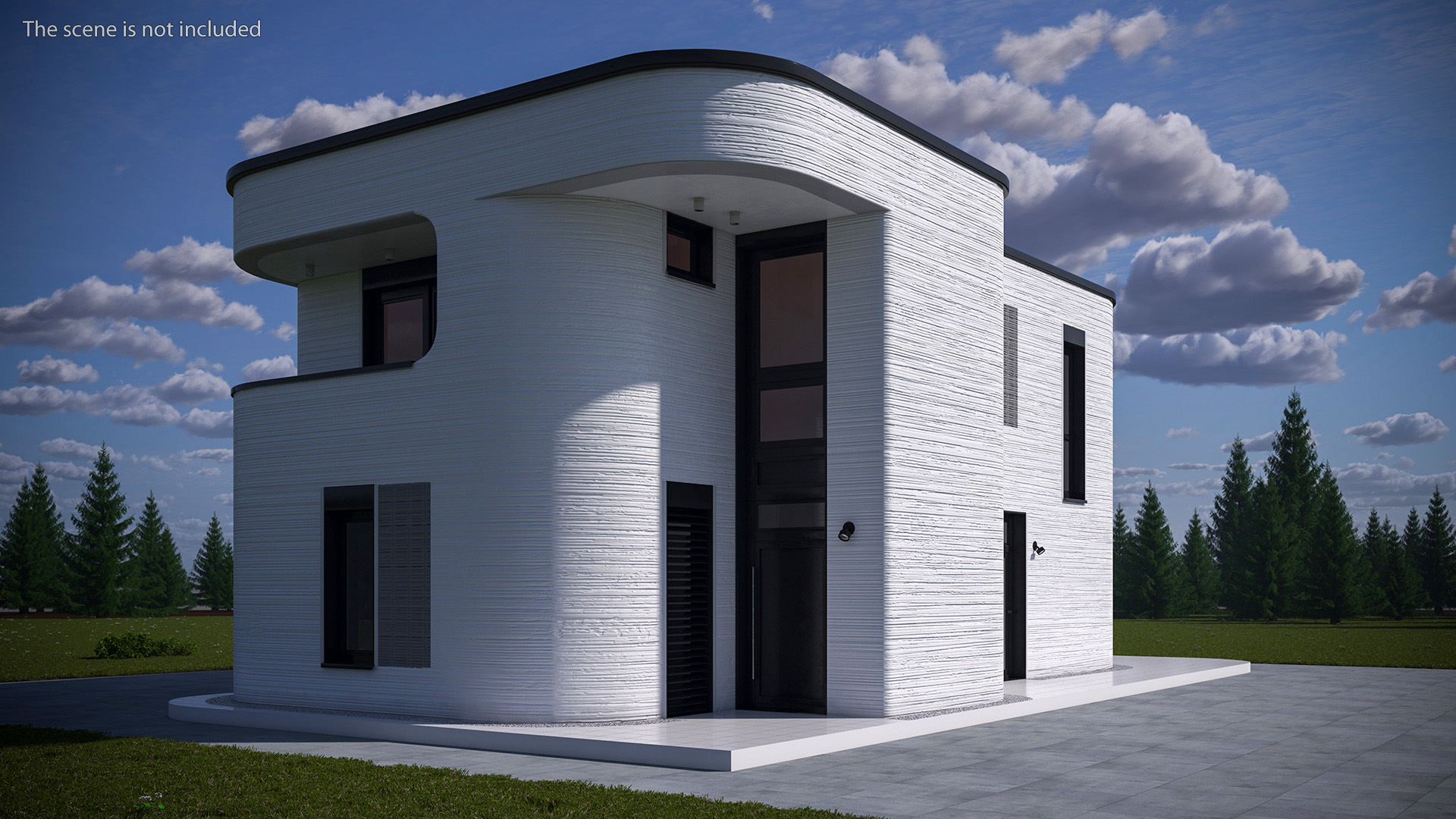 3D model 3D Printed House Exterior