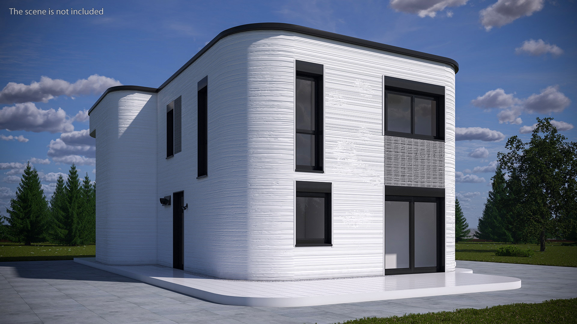 3D model 3D Printed House Exterior
