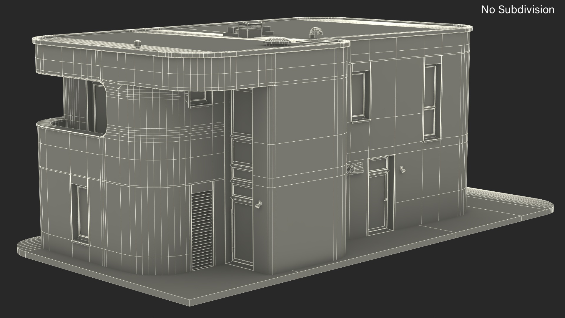 3D model 3D Printed House Exterior