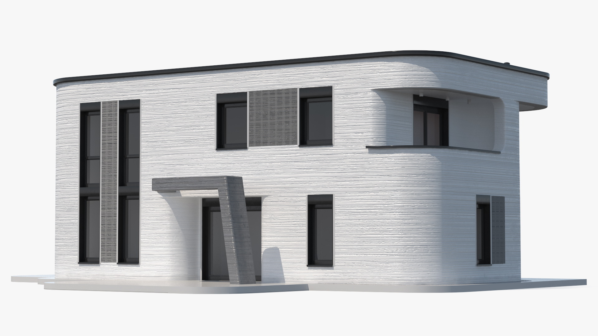 3D model 3D Printed House Exterior