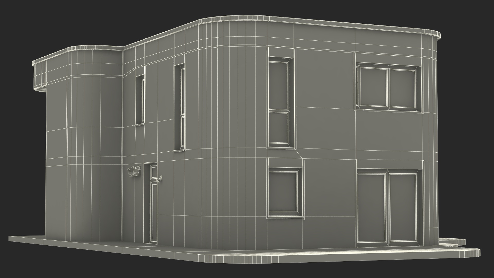 3D model 3D Printed House Exterior