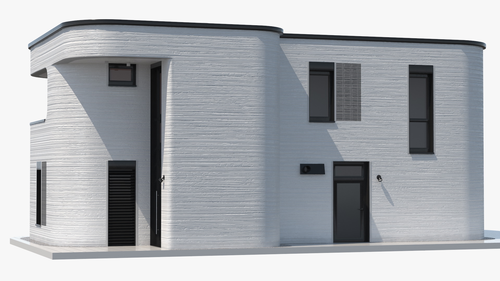 3D model 3D Printed House Exterior