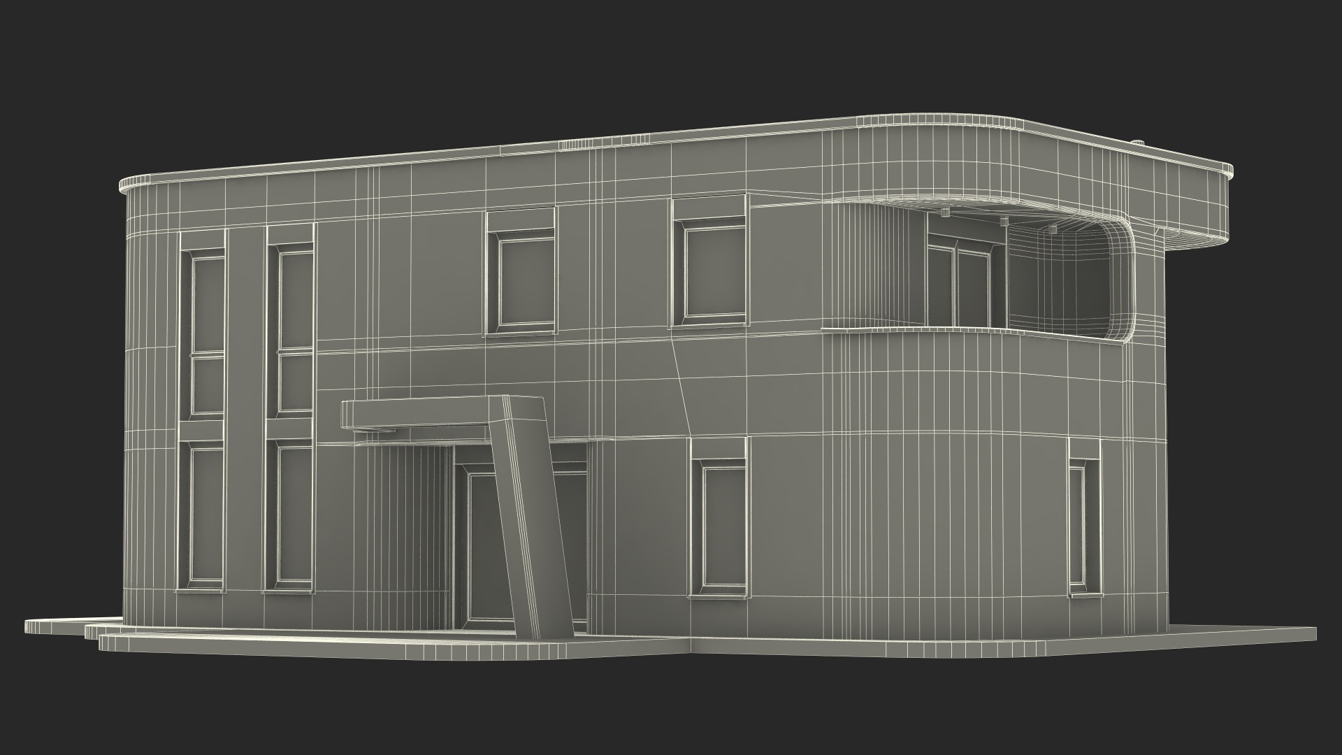 3D model 3D Printed House Exterior