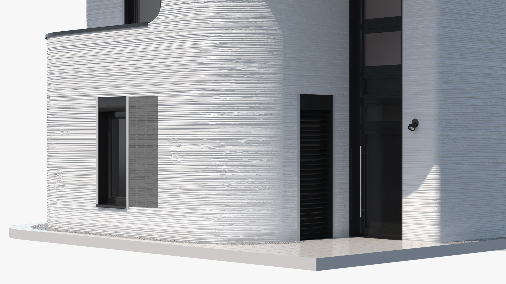 3D model 3D Printed House Exterior