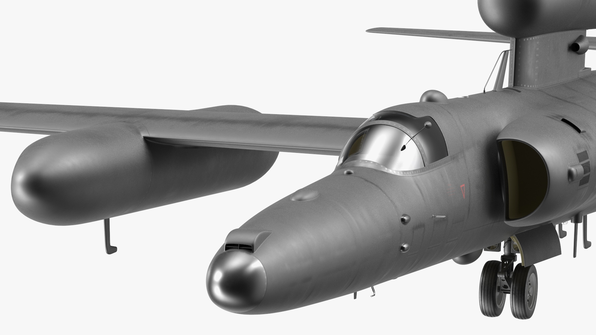Aircraft Lockheed U_2 Dragon Lady Simple Interior 3D model