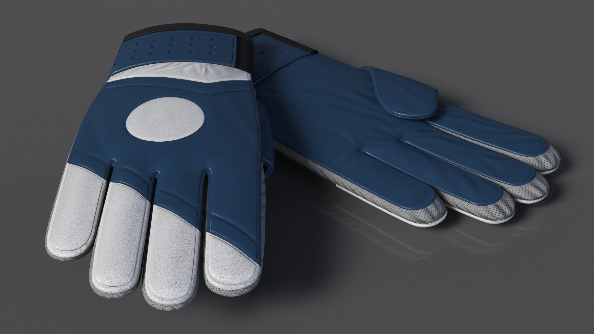 Soccer Goalkeeper Gloves 3D model