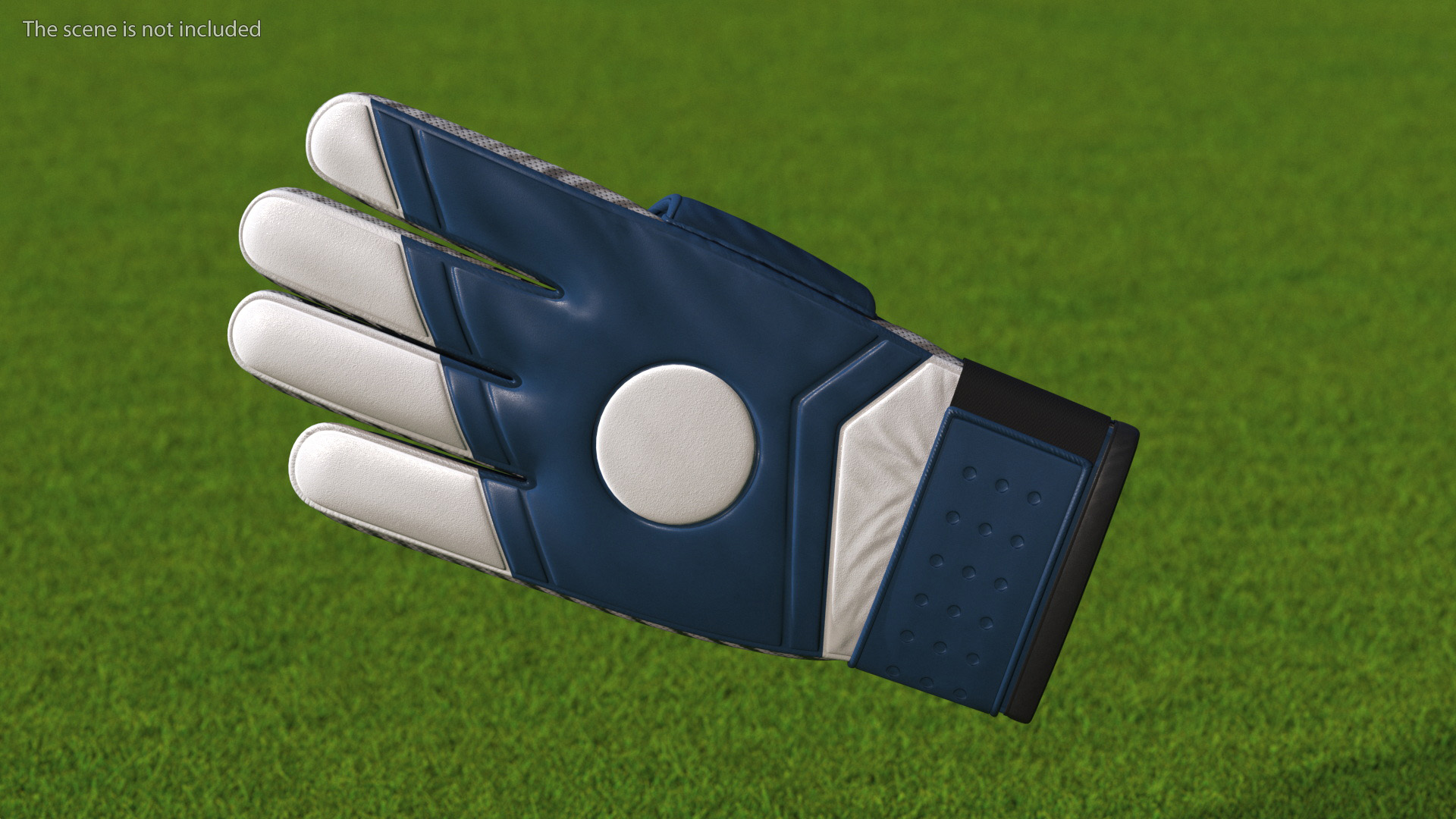 Soccer Goalkeeper Gloves 3D model