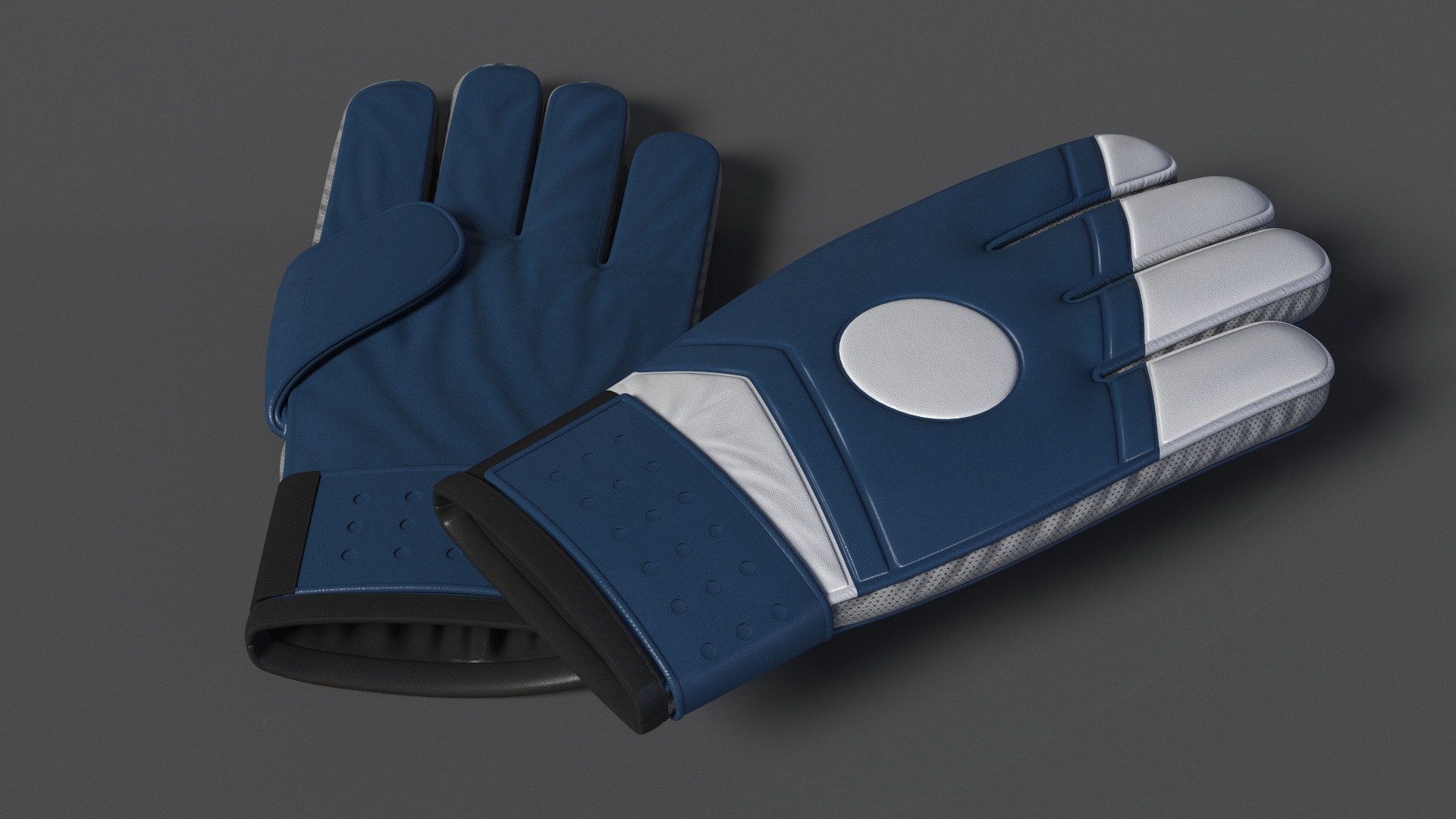 Soccer Goalkeeper Gloves 3D model