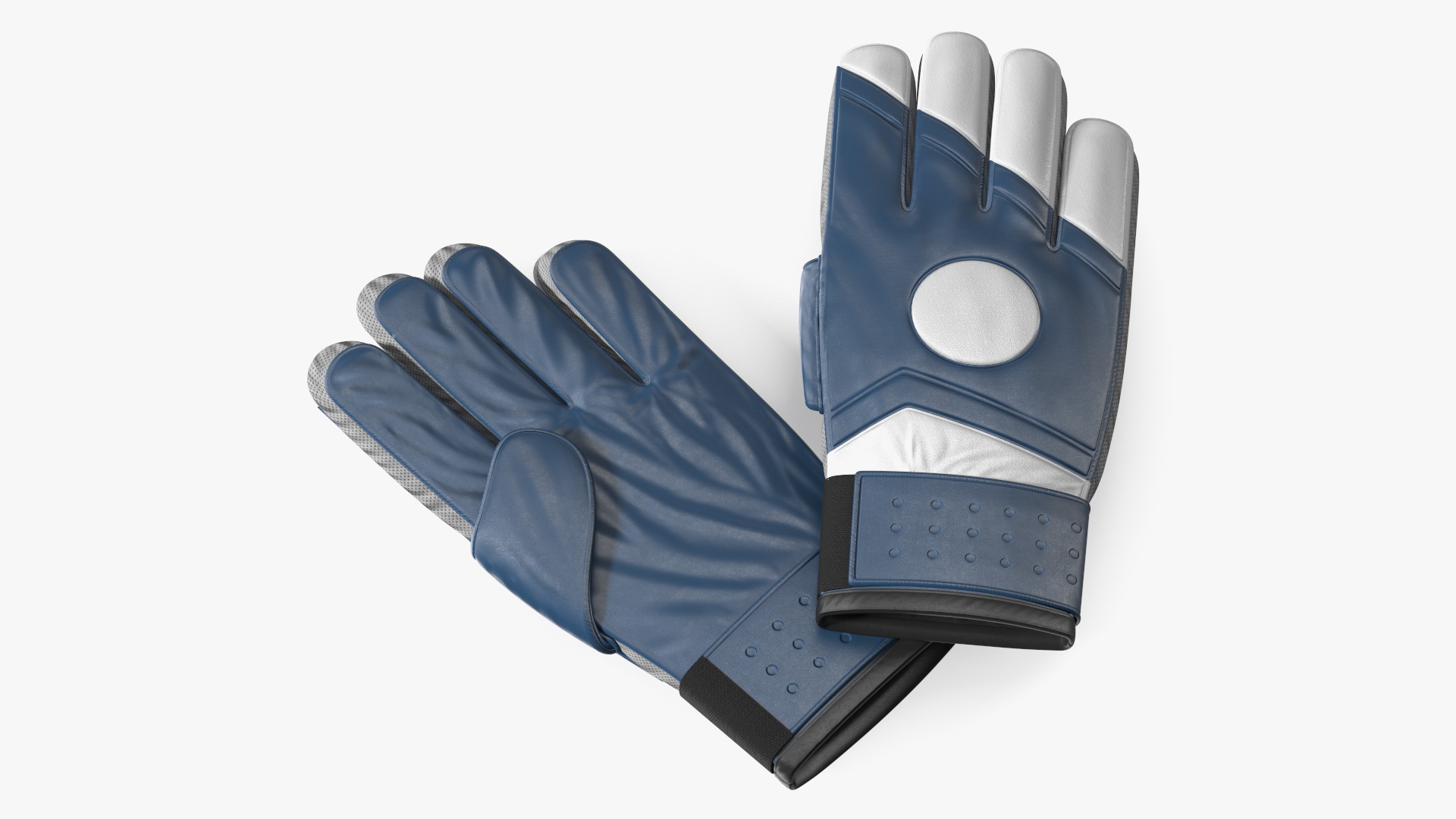 Soccer Goalkeeper Gloves 3D model