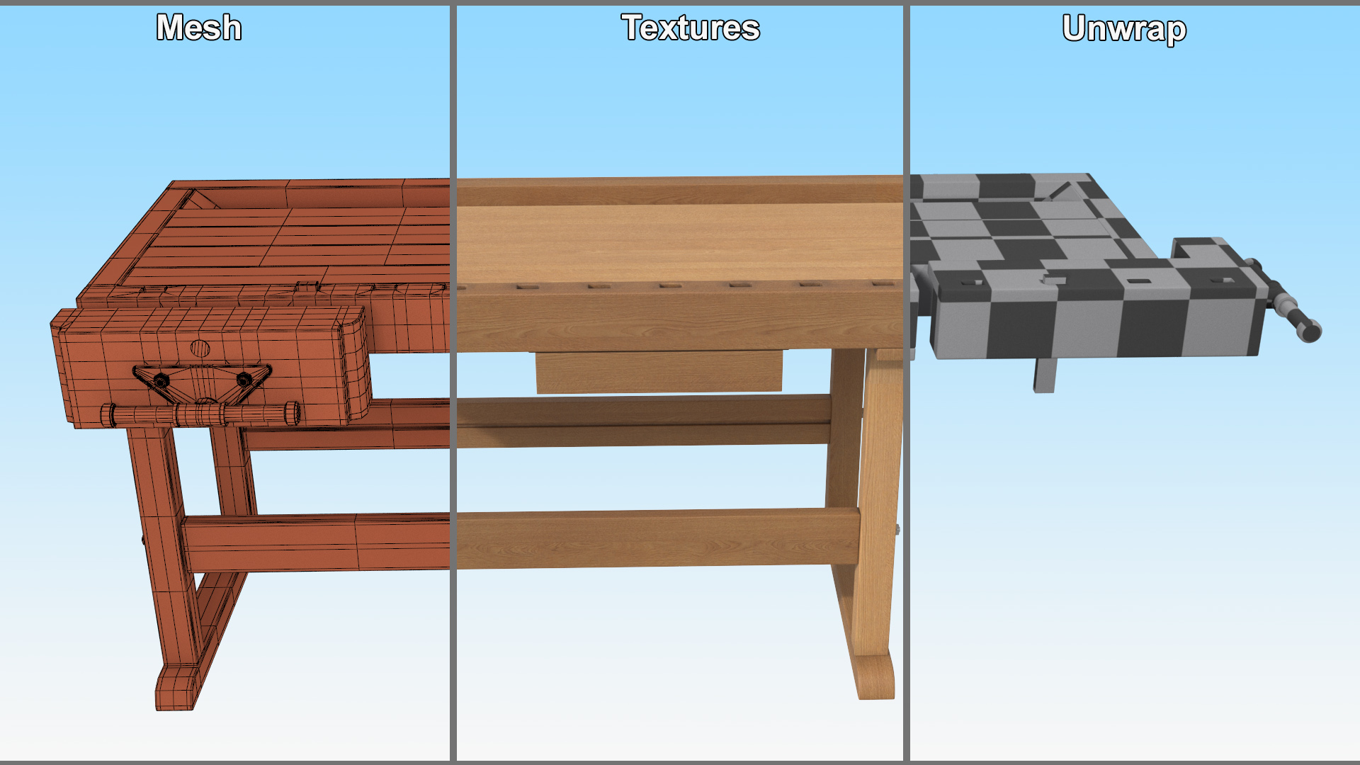 Workbench for Woodwork 3D
