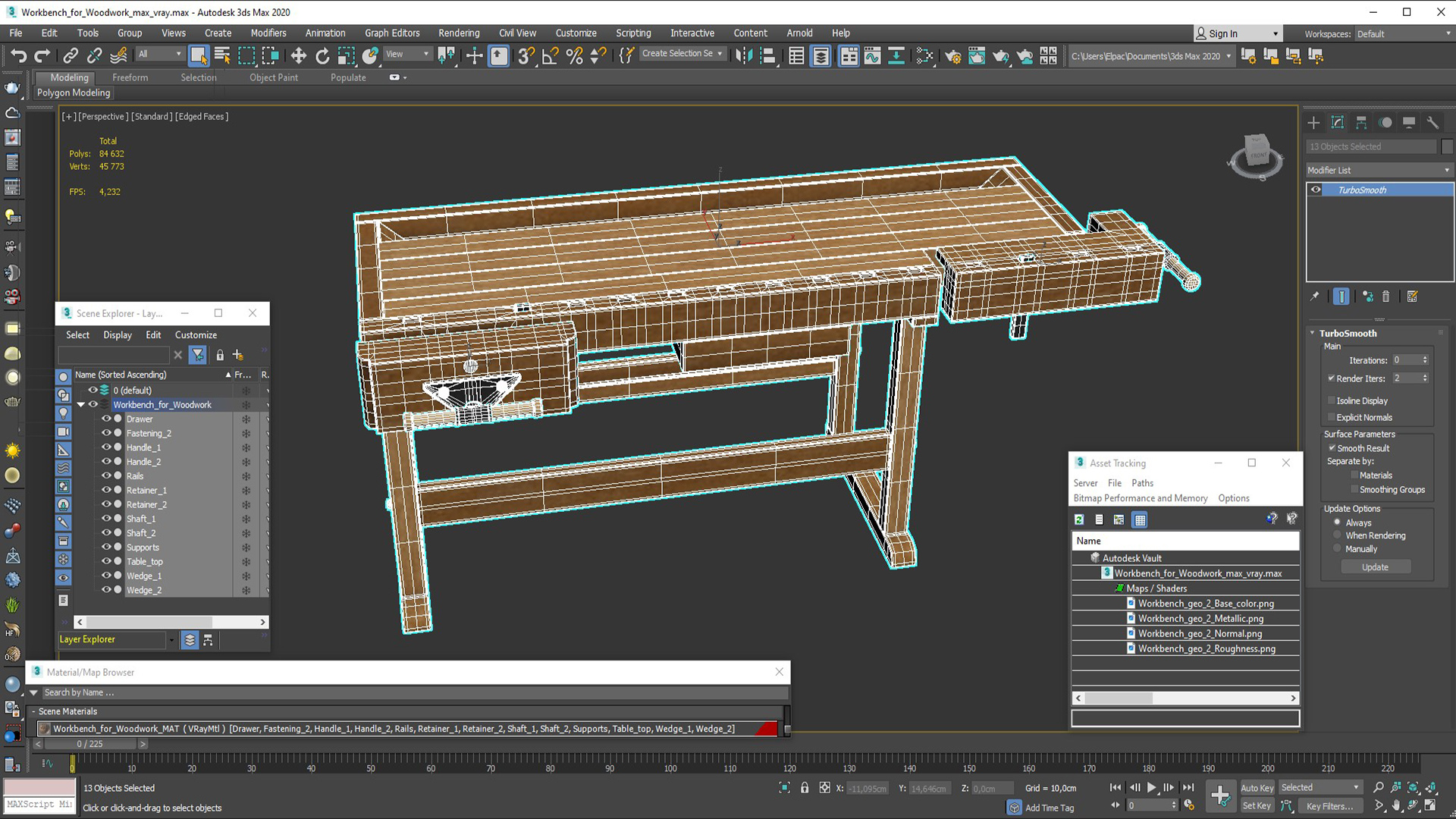Workbench for Woodwork 3D