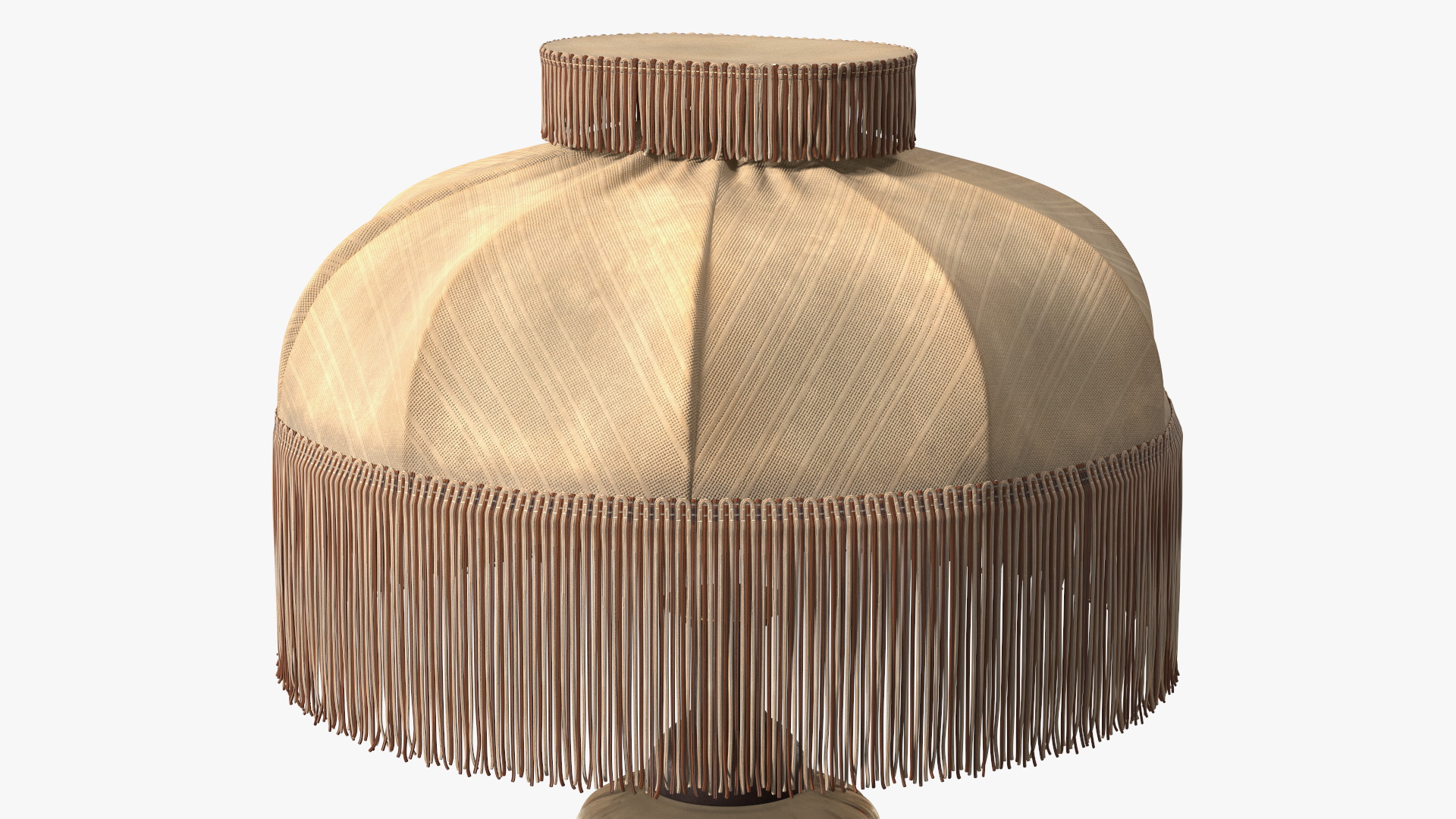 3D Old Dirty Vintage Table Lamp model