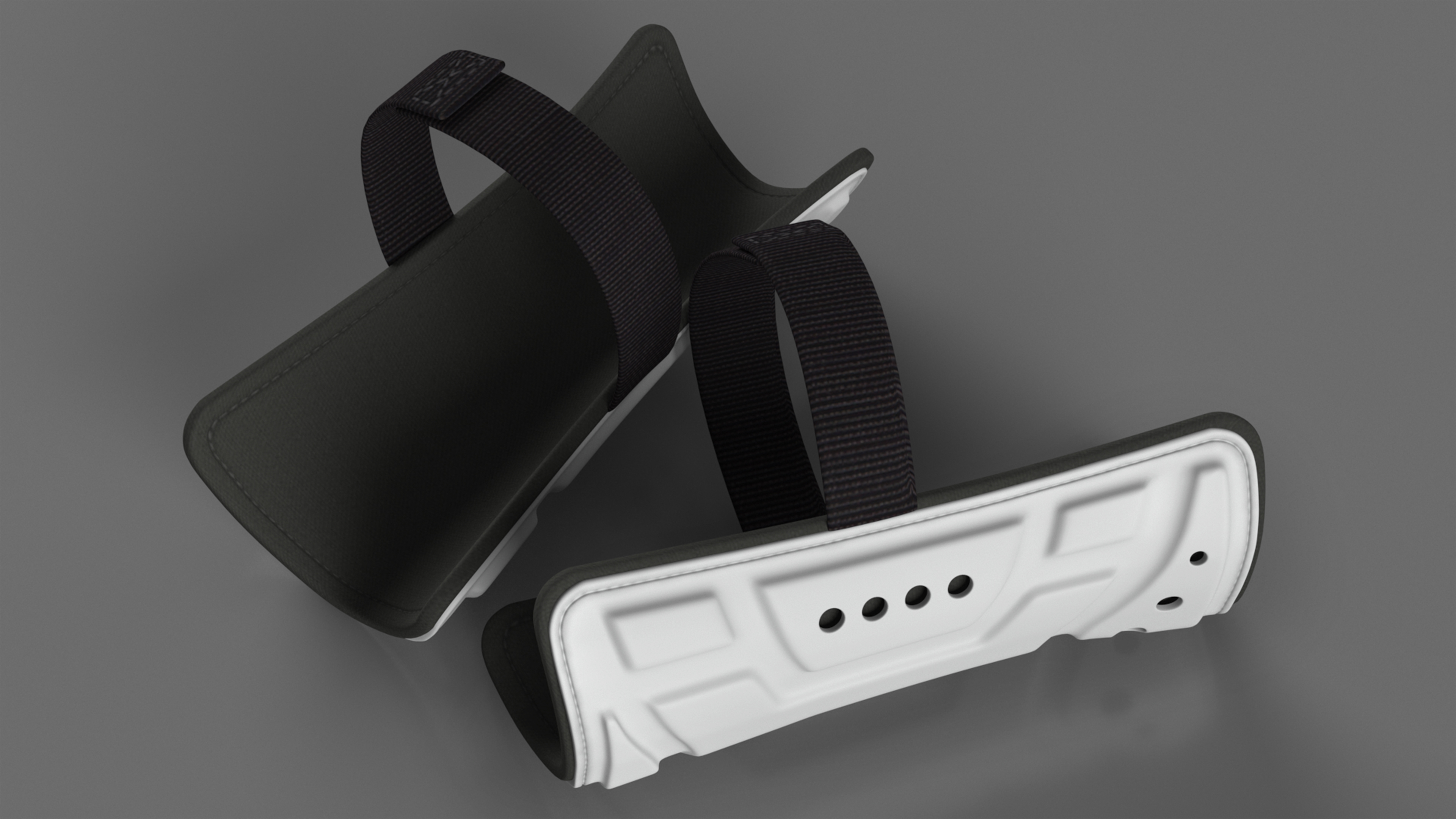 Hockey Goalie Leg Pads 3D