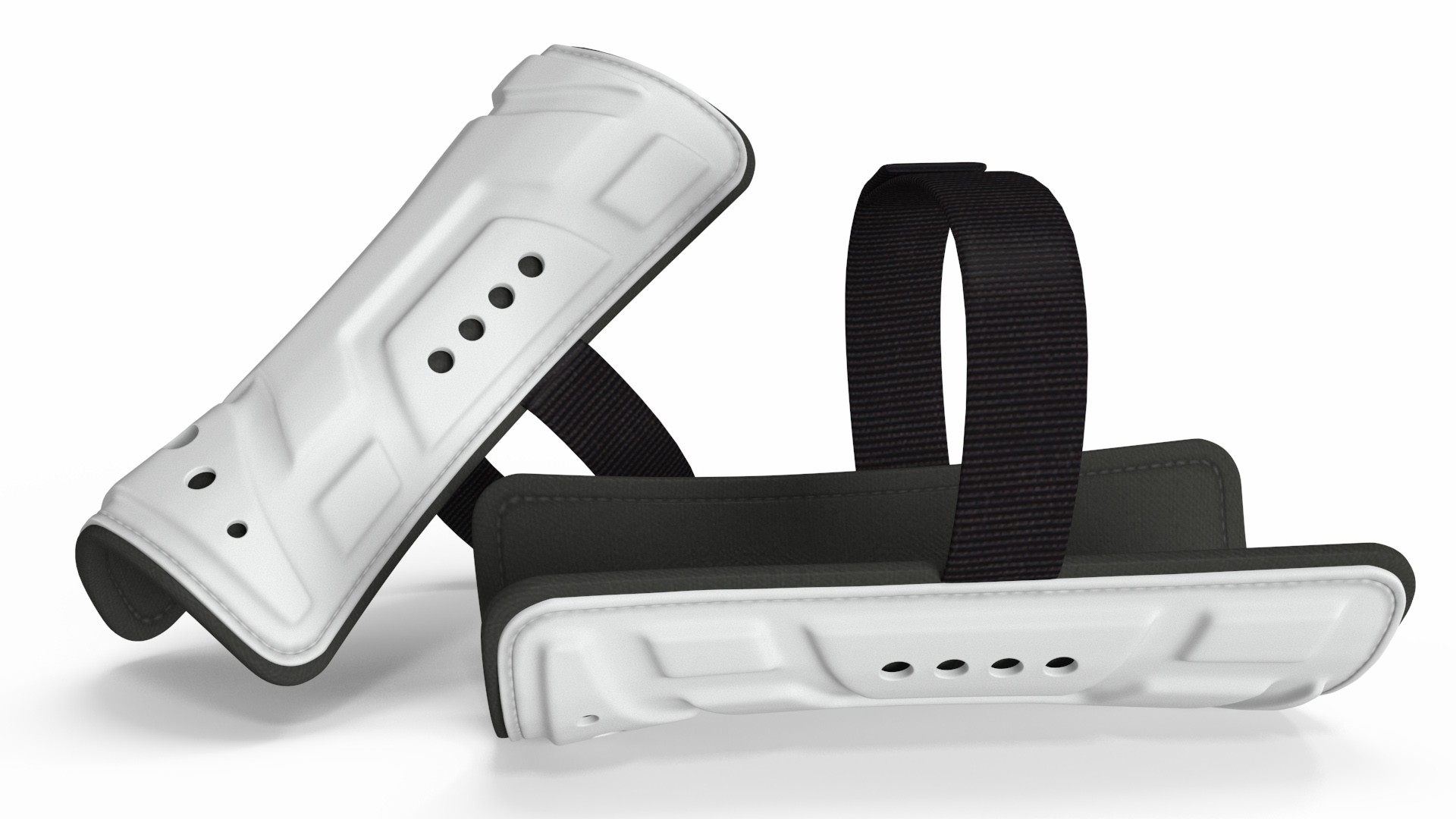 Hockey Goalie Leg Pads 3D
