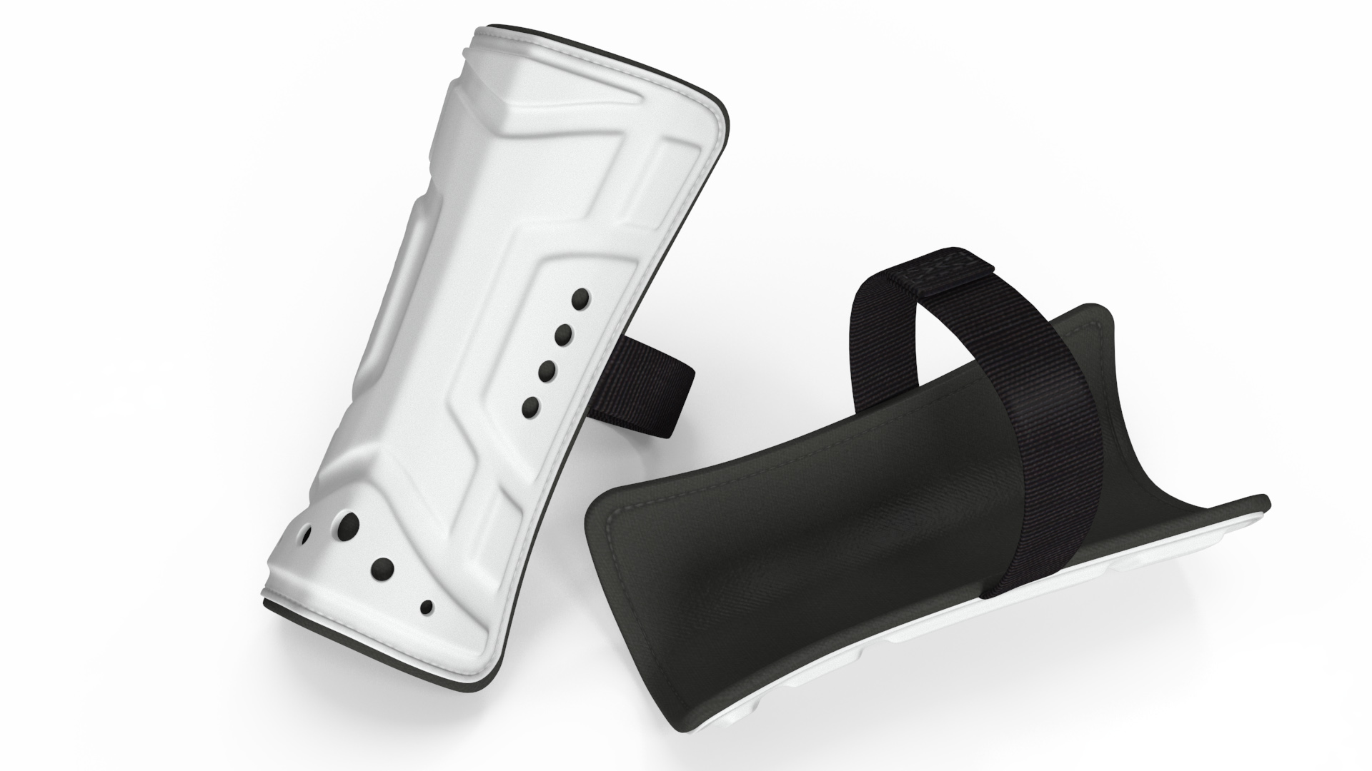 Hockey Goalie Leg Pads 3D