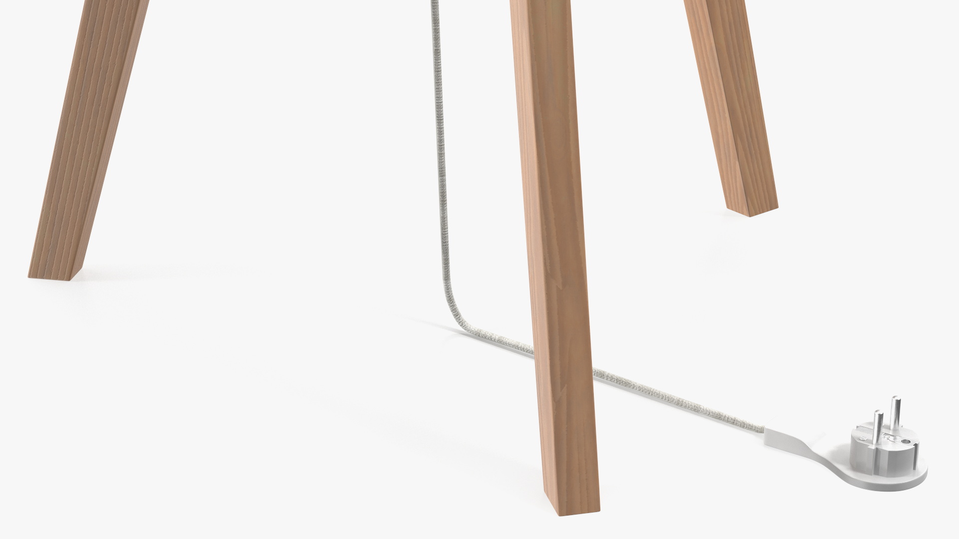 3D model Wood Floor Lamp