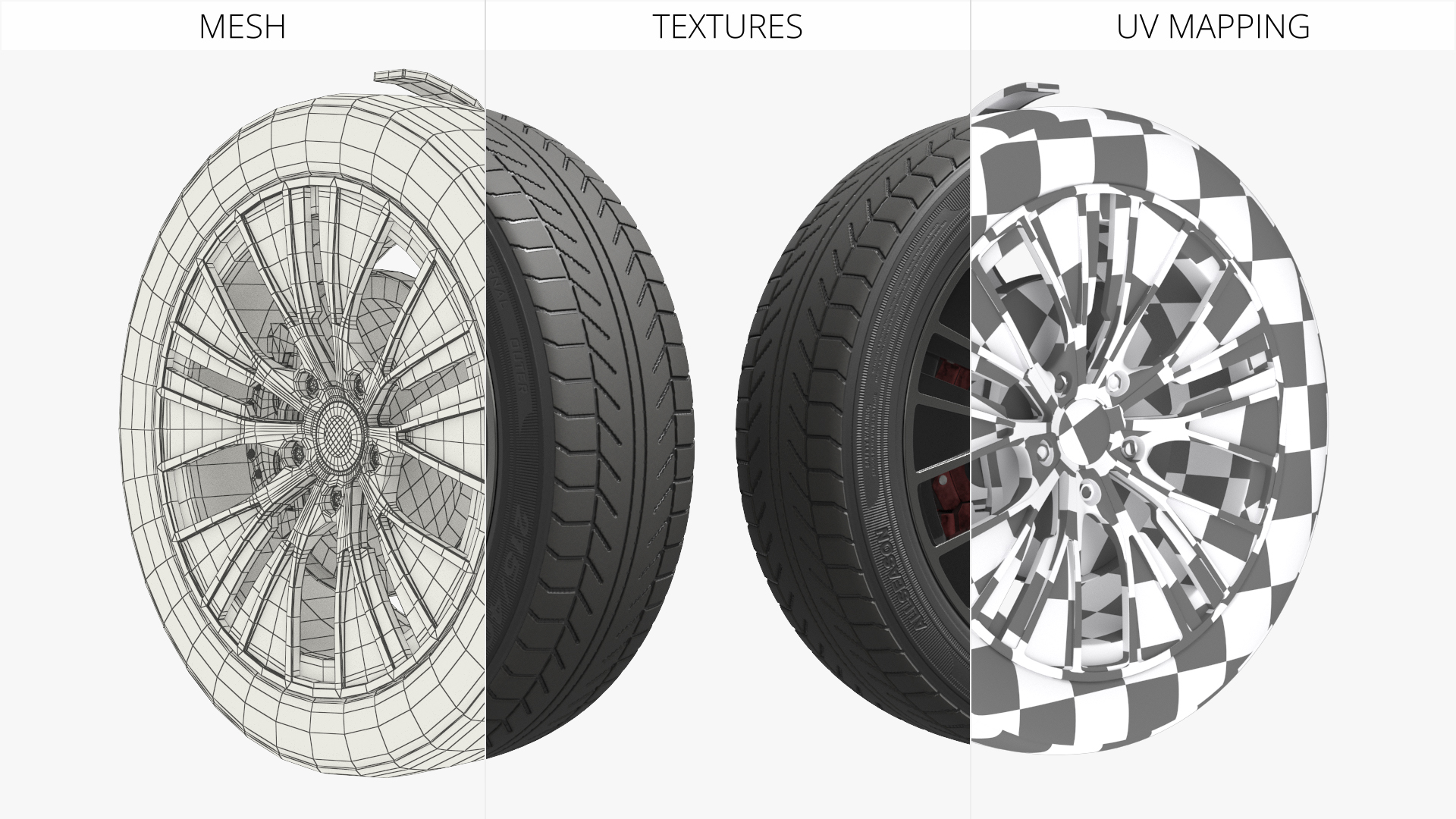 Mercedes-Benz GLC Multi Spoke Alloy Wheel, view 11