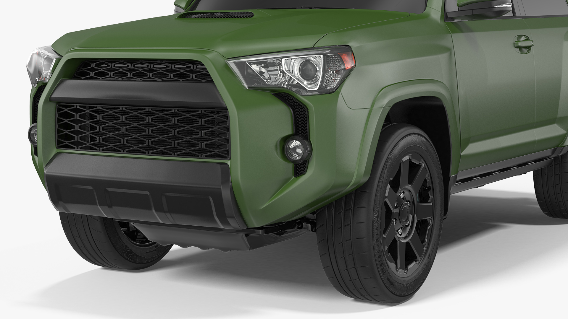 3D 4x4 SUV Generic Simple Interior