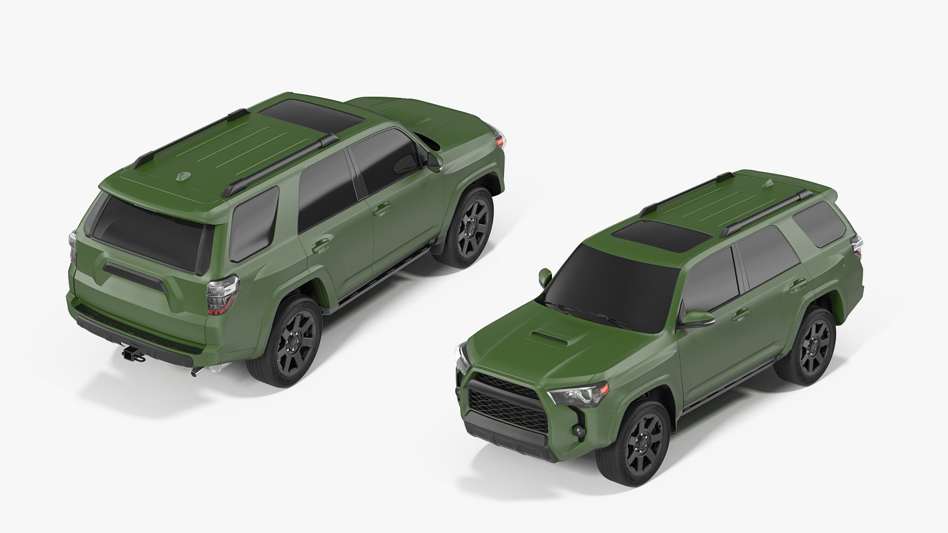 3D 4x4 SUV Generic Simple Interior