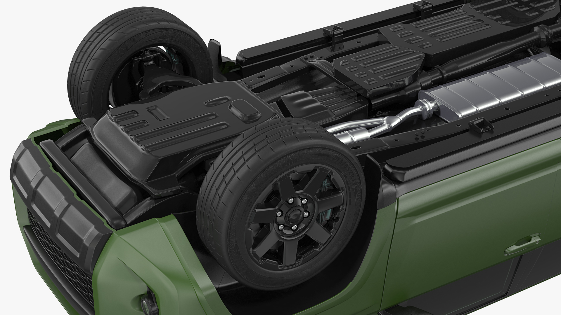 3D 4x4 SUV Generic Simple Interior