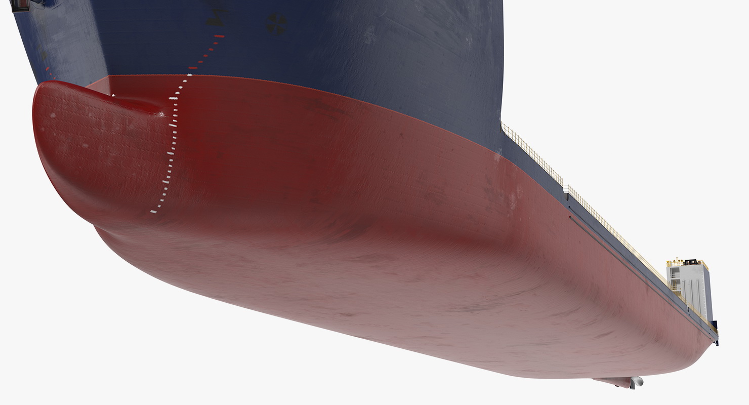 Heavy Lift Vessel Rigged 3D model