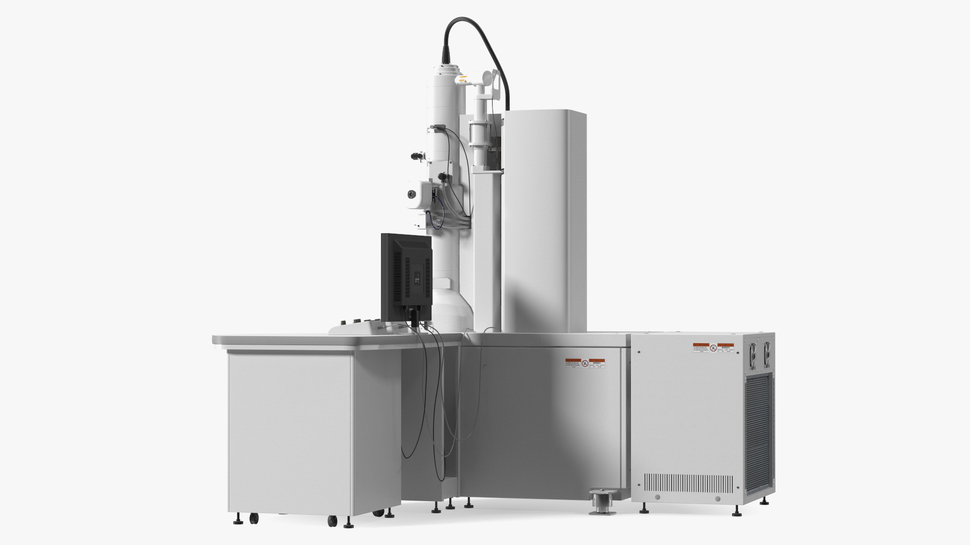Transmission Electron Microscope JEOL With Control System 3D