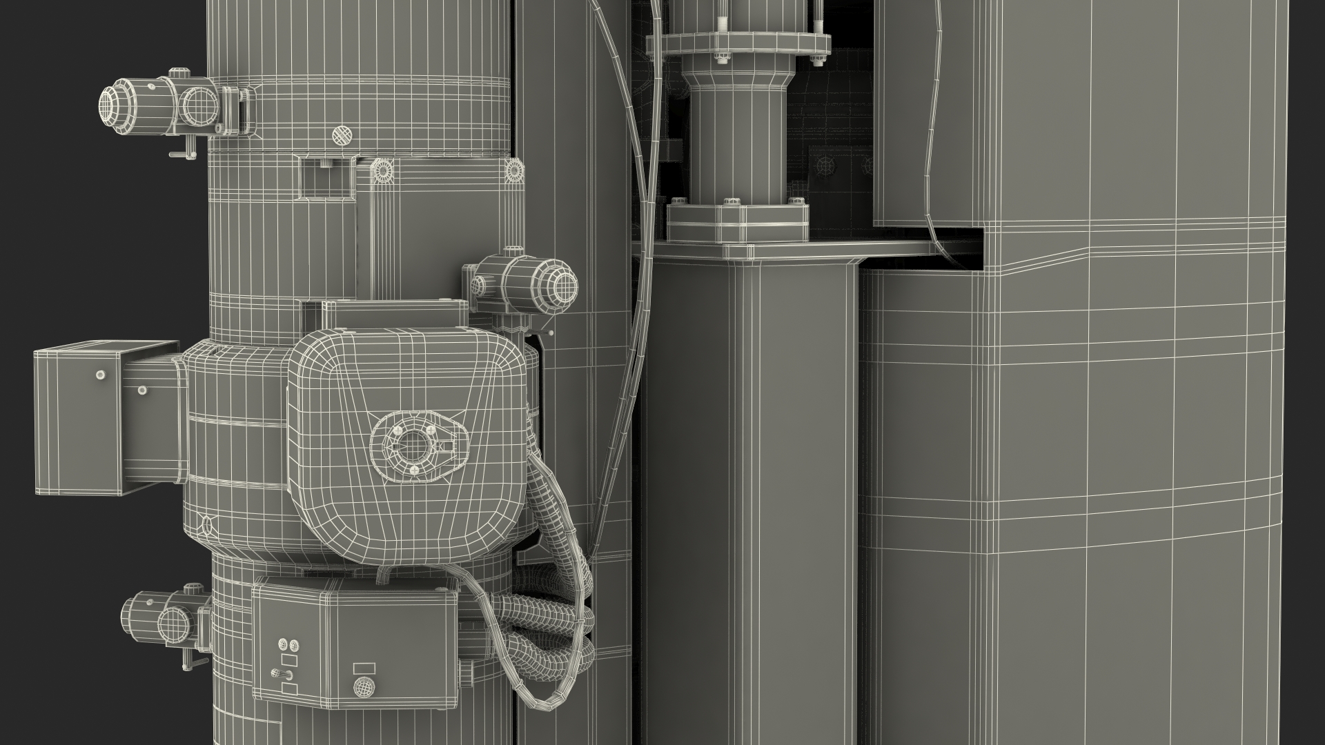 Transmission Electron Microscope JEOL With Control System 3D