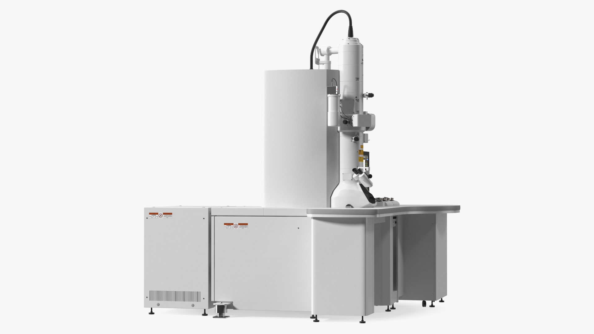 Transmission Electron Microscope JEOL With Control System 3D