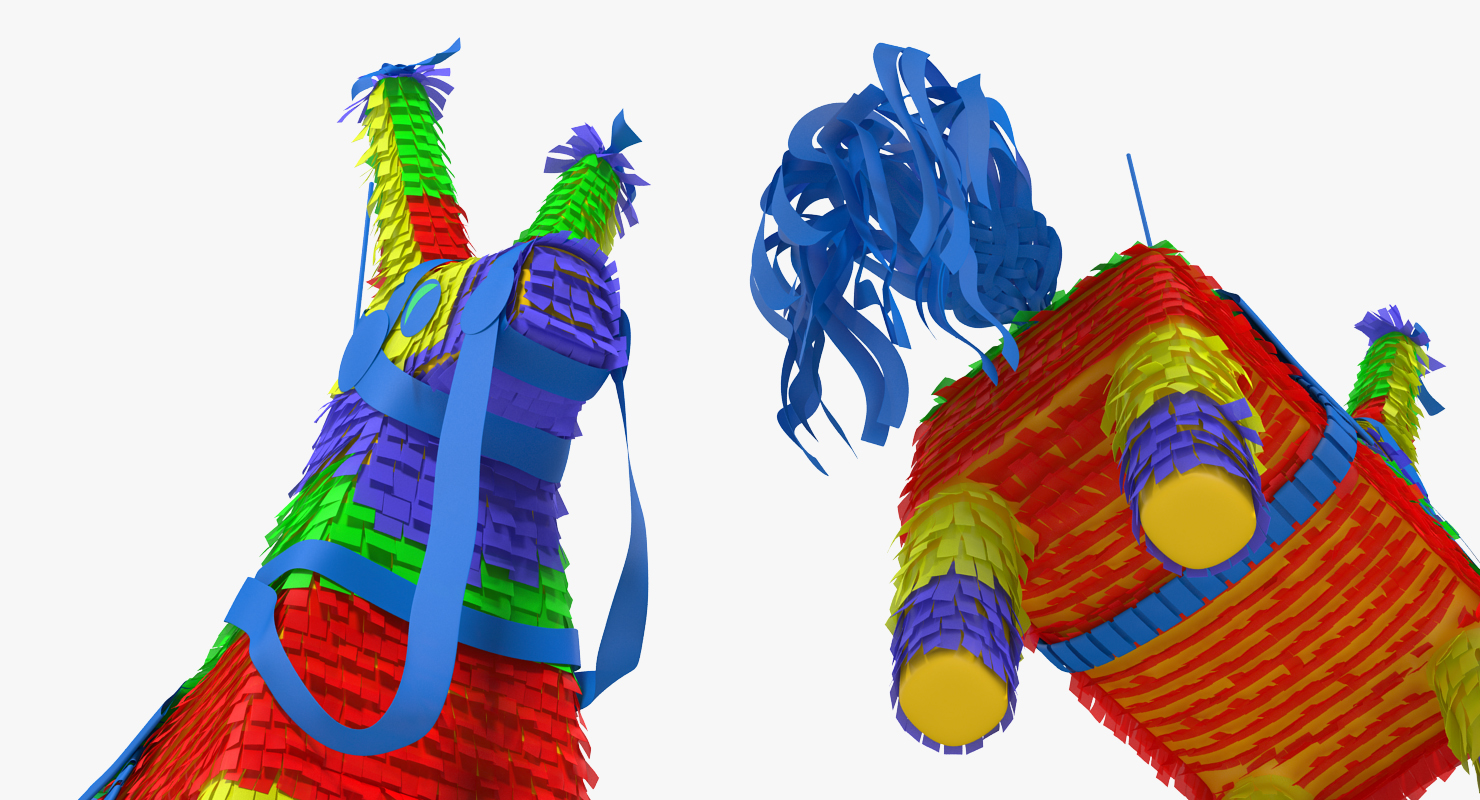 3D Mexican Donkey Pinata