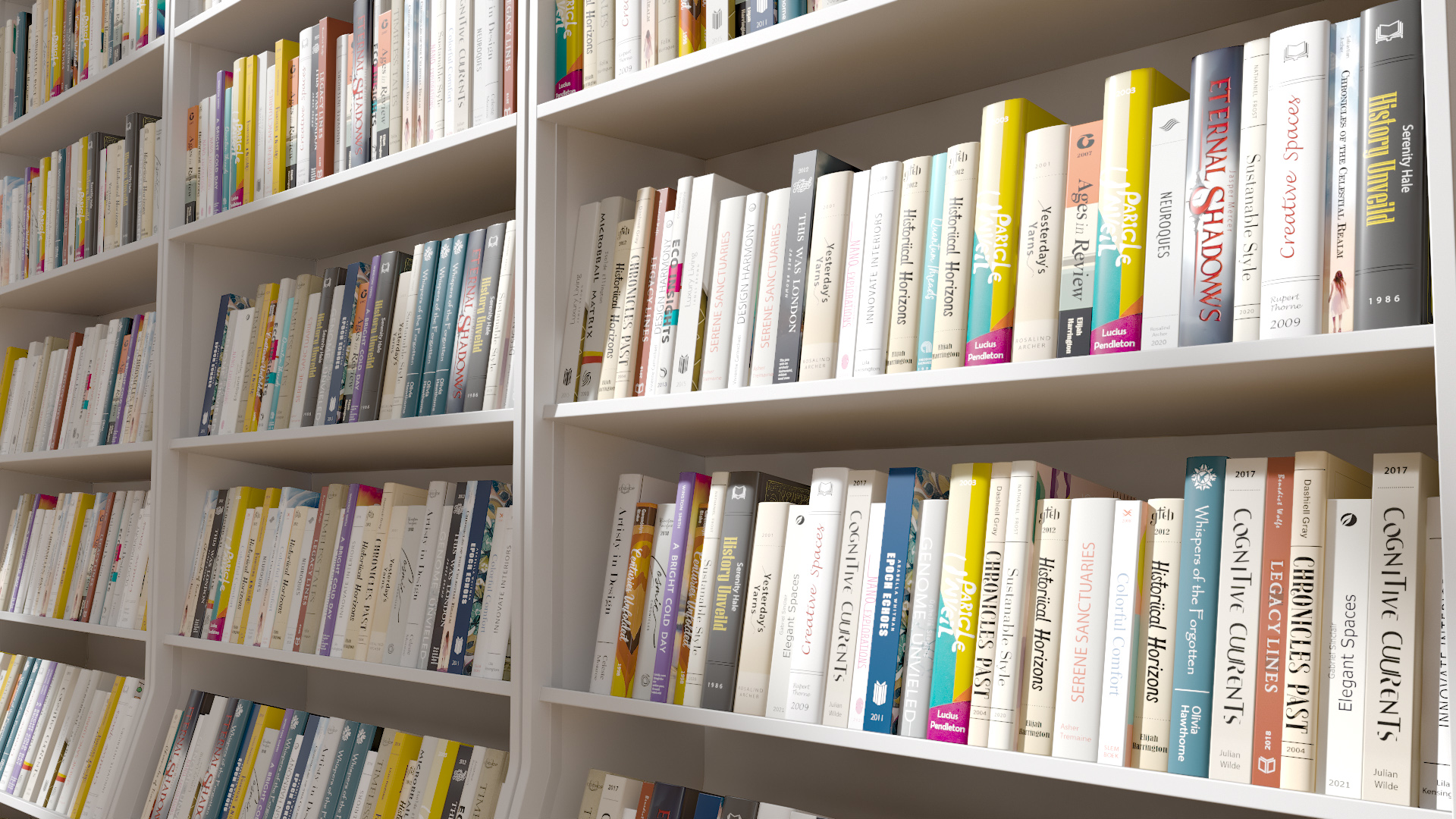 Book Store Interior 3D model