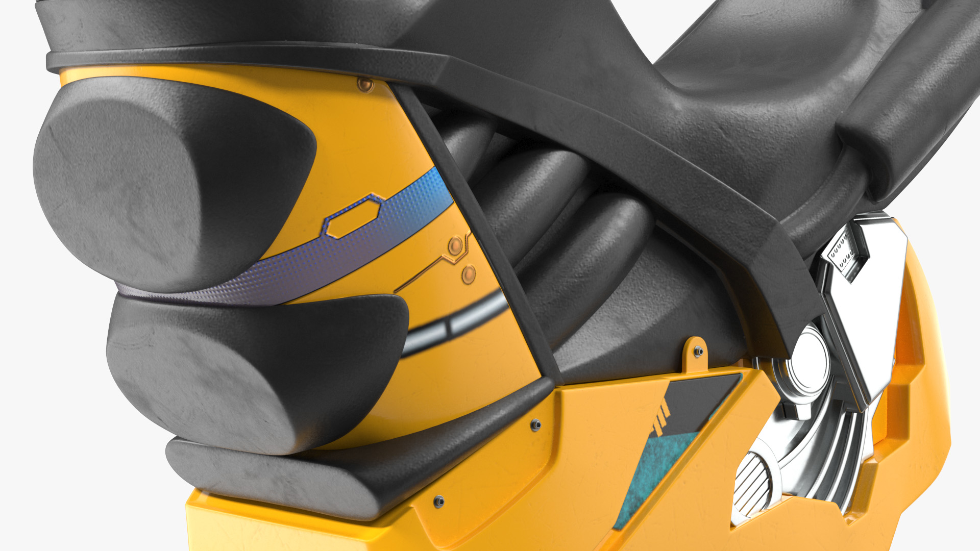 3D Motorcycle Arcade Platform
