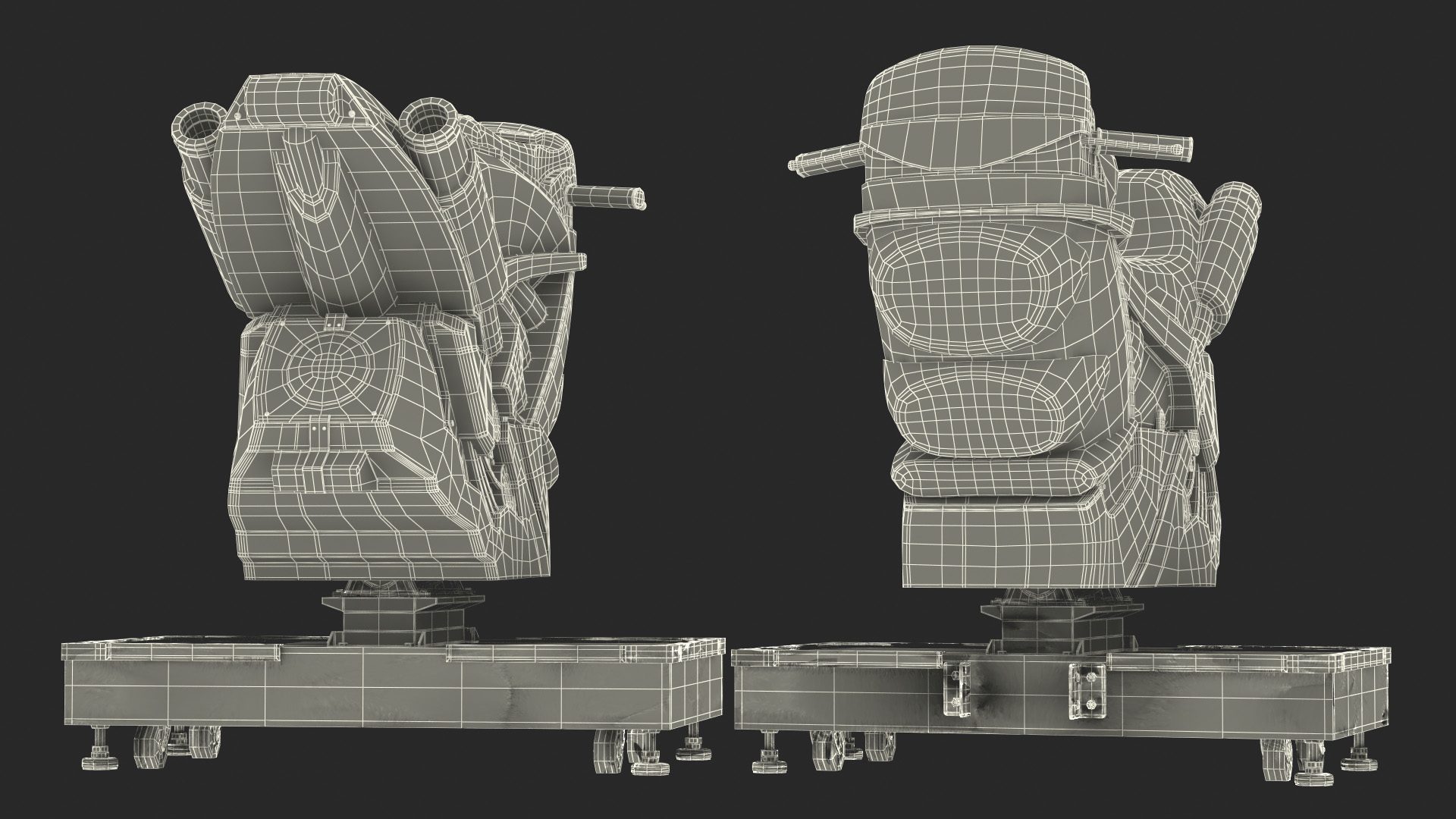 3D Motorcycle Arcade Platform