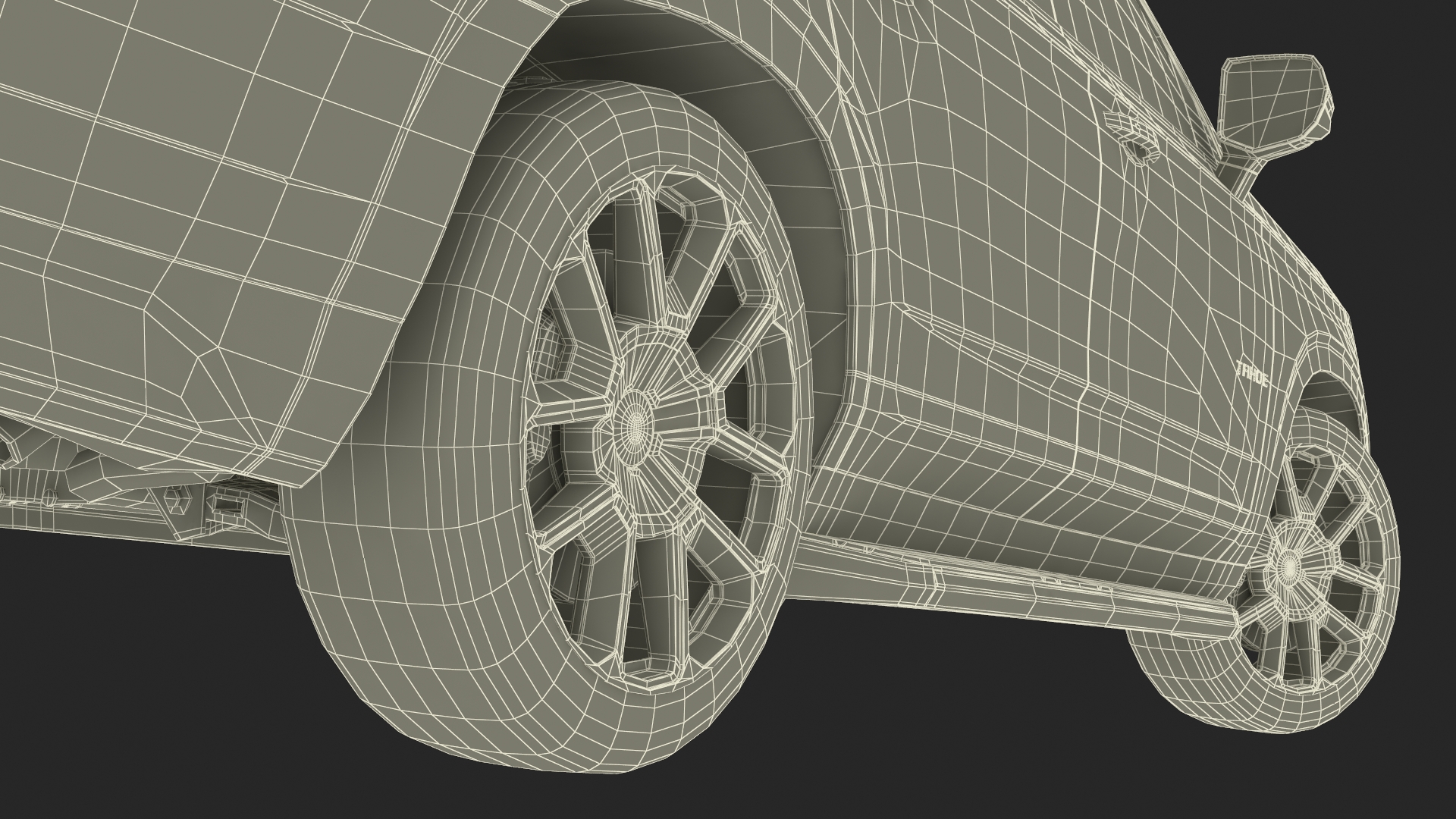 Chevrolet Tahoe 2024 Rigged 3D