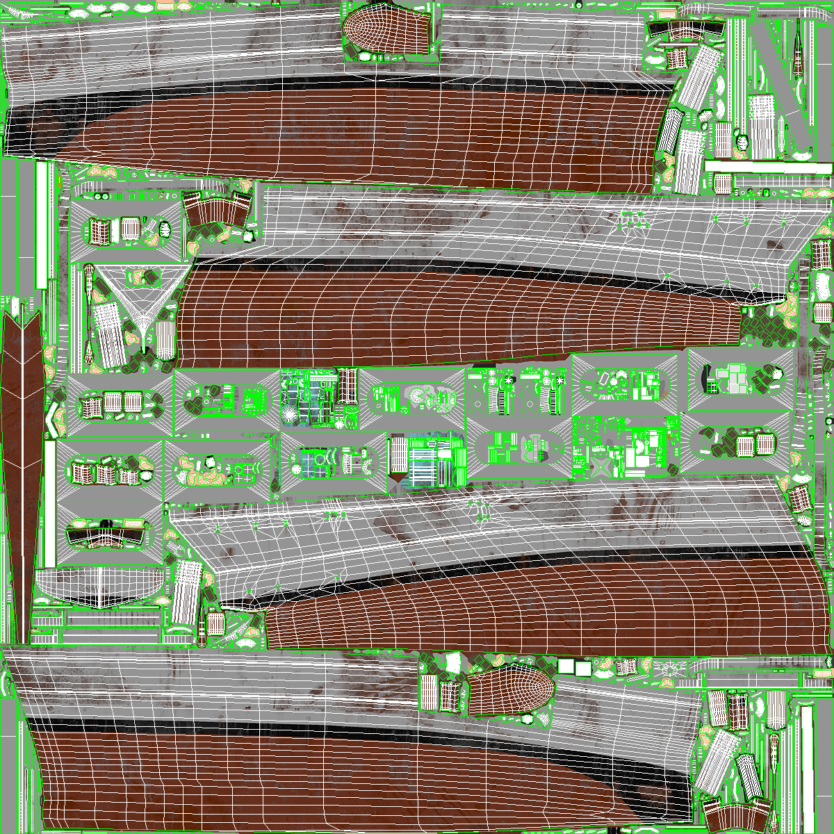 3D USS Gerald Ford CVN 78 Rigged for Maya model
