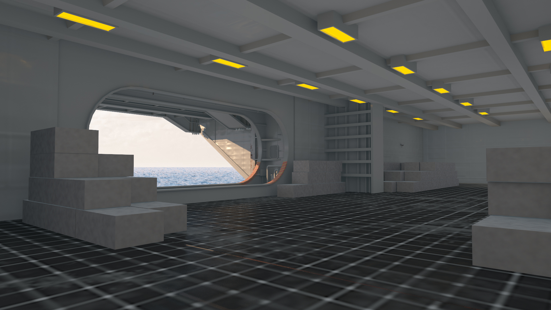 3D USS Gerald Ford CVN 78 Rigged for Maya model