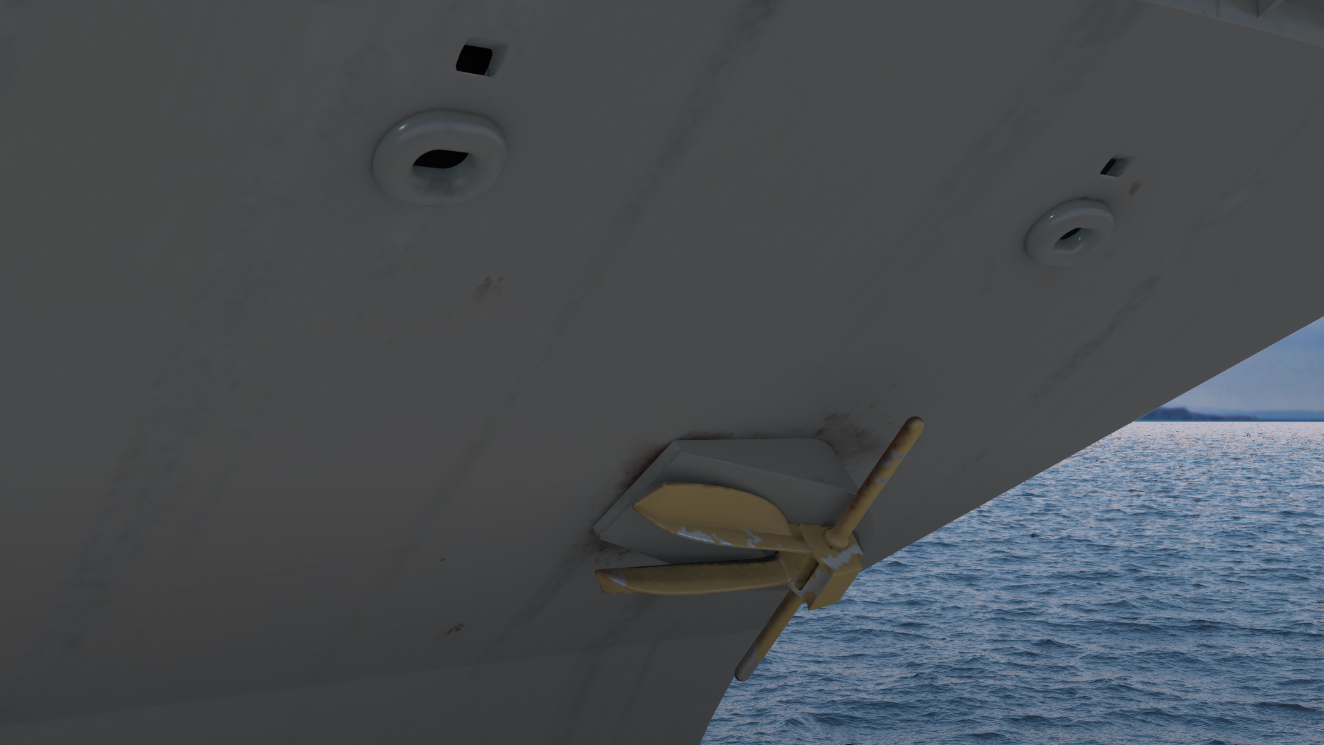 3D USS Gerald Ford CVN 78 Rigged for Maya model