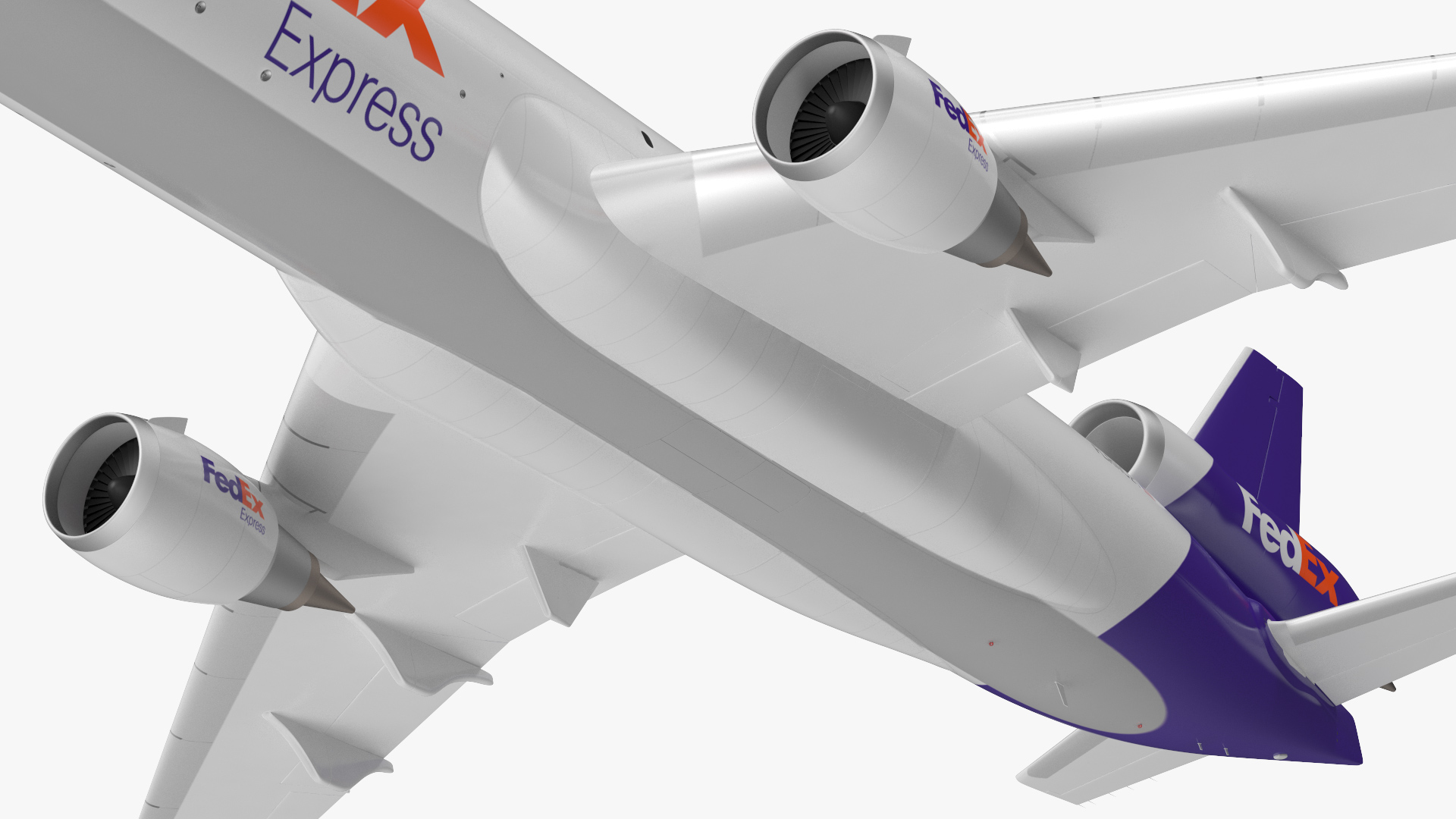 3D model McDonnell Douglas MD11 FedEx Flight