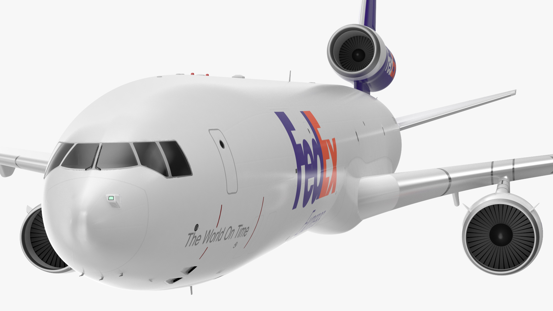 3D model McDonnell Douglas MD11 FedEx Flight