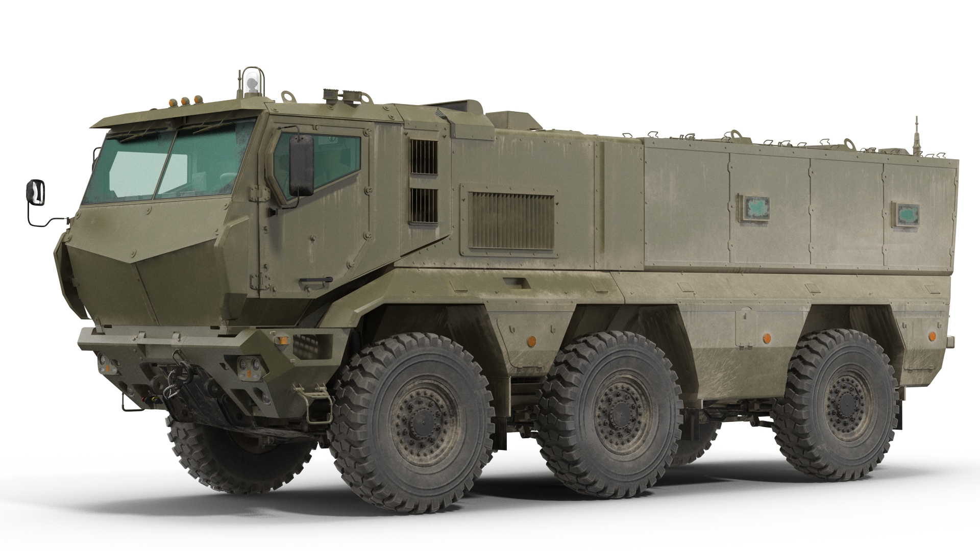 MRAP KAMAZ 63968 Typhoon 3D model