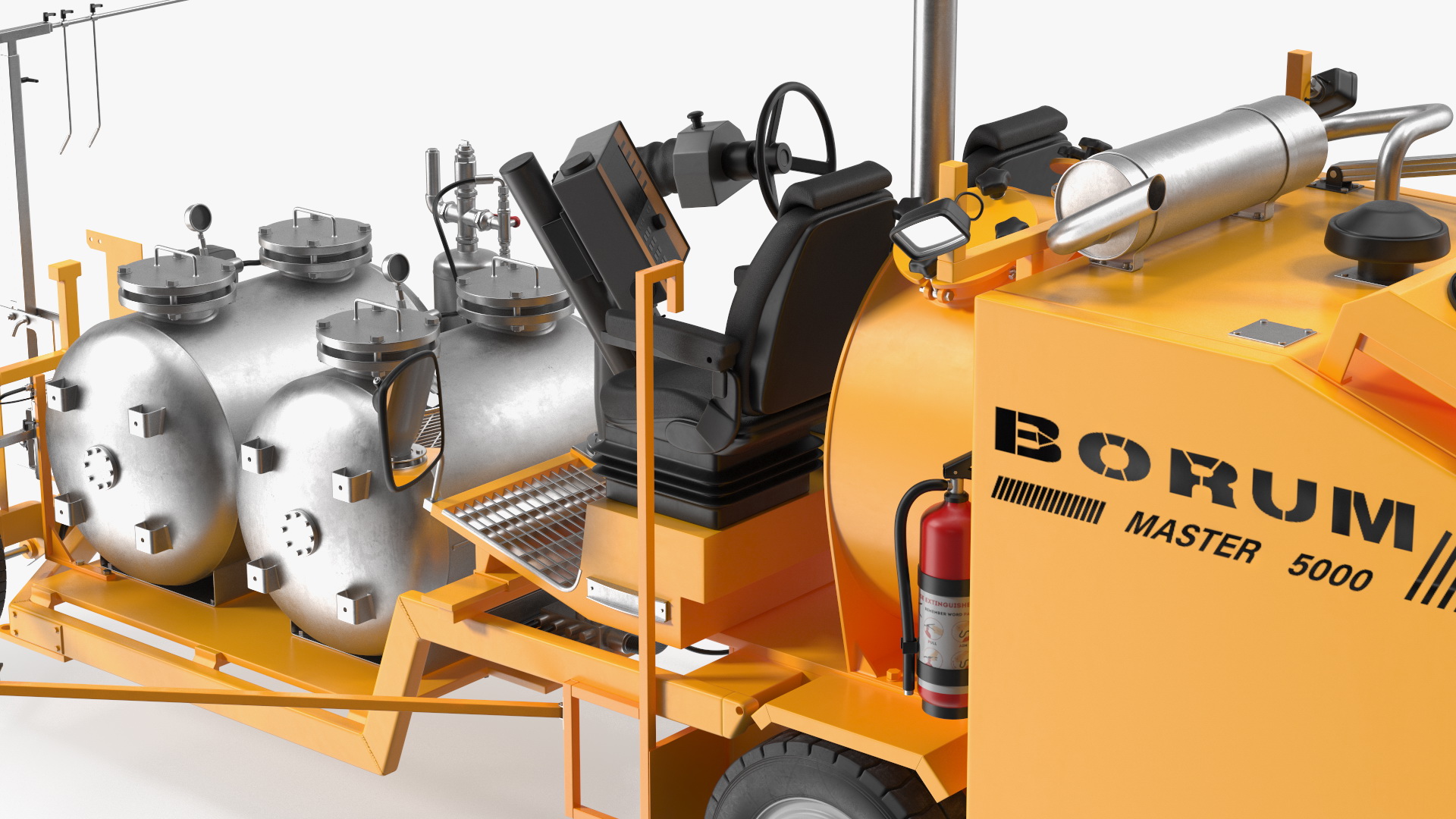 3D Road Marking Machine Borum Master 5000 model