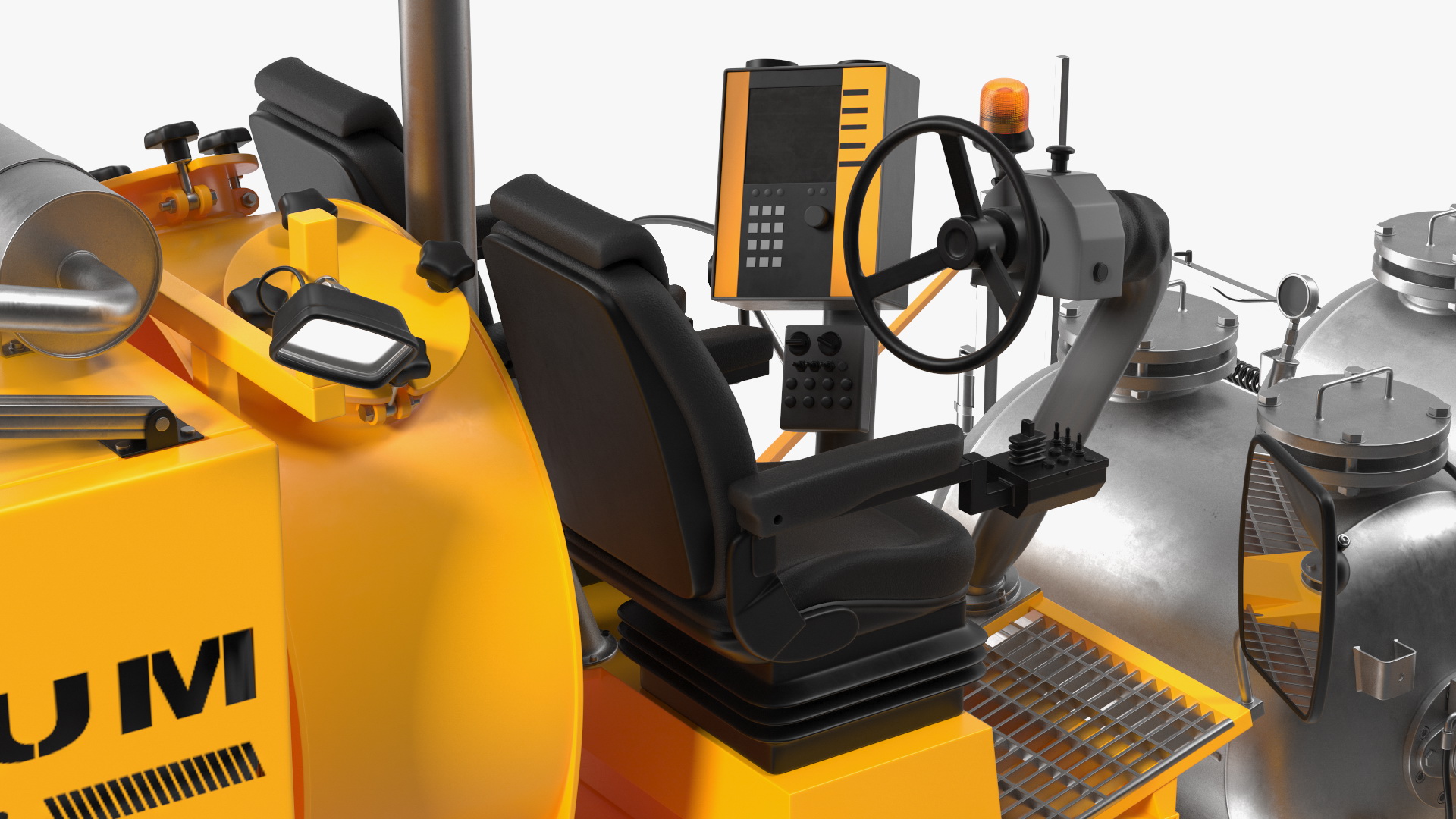 3D Road Marking Machine Borum Master 5000 model